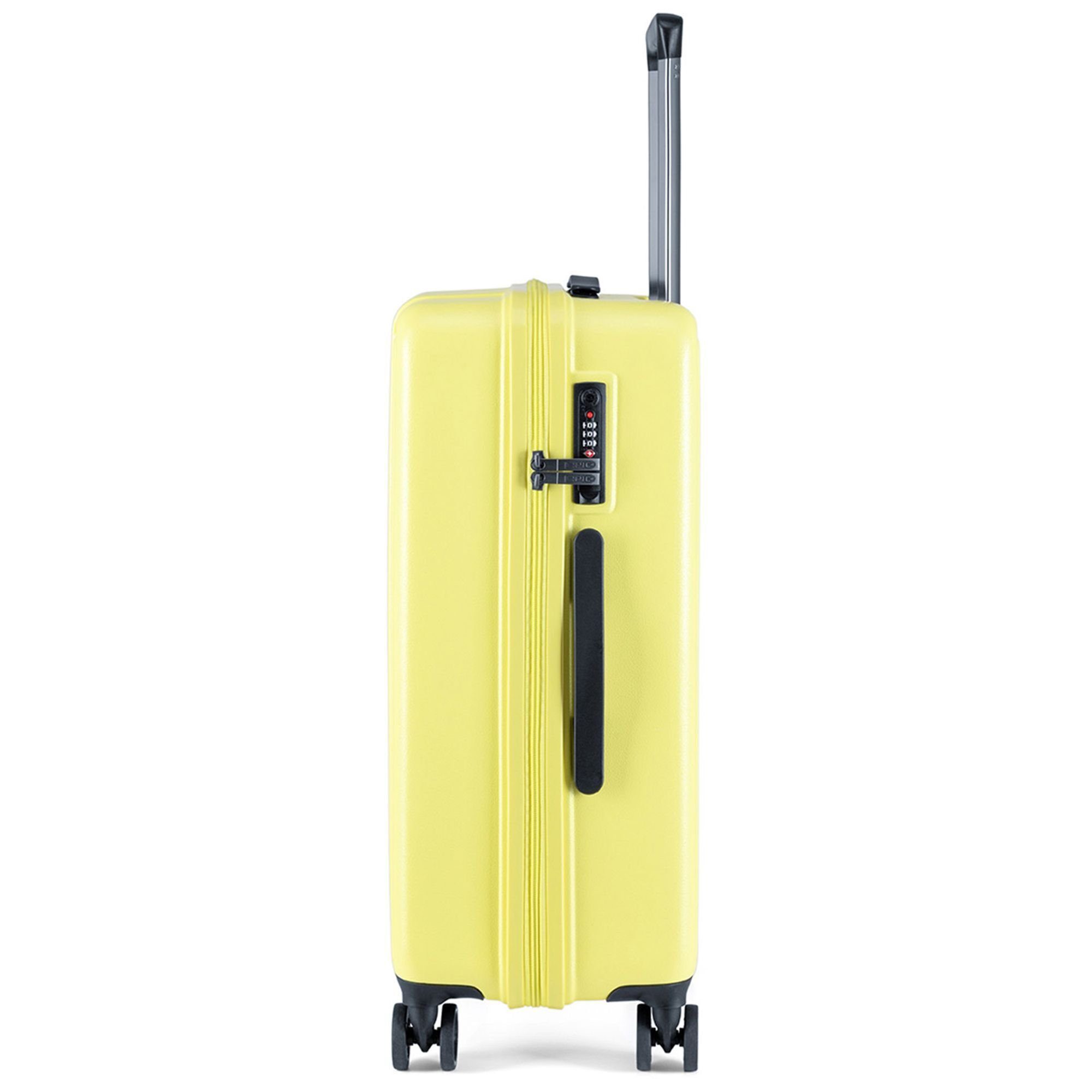 EPIC 4 Hartschalen-Trolley Pop yellow ABS 6.0, Rollen, citrus