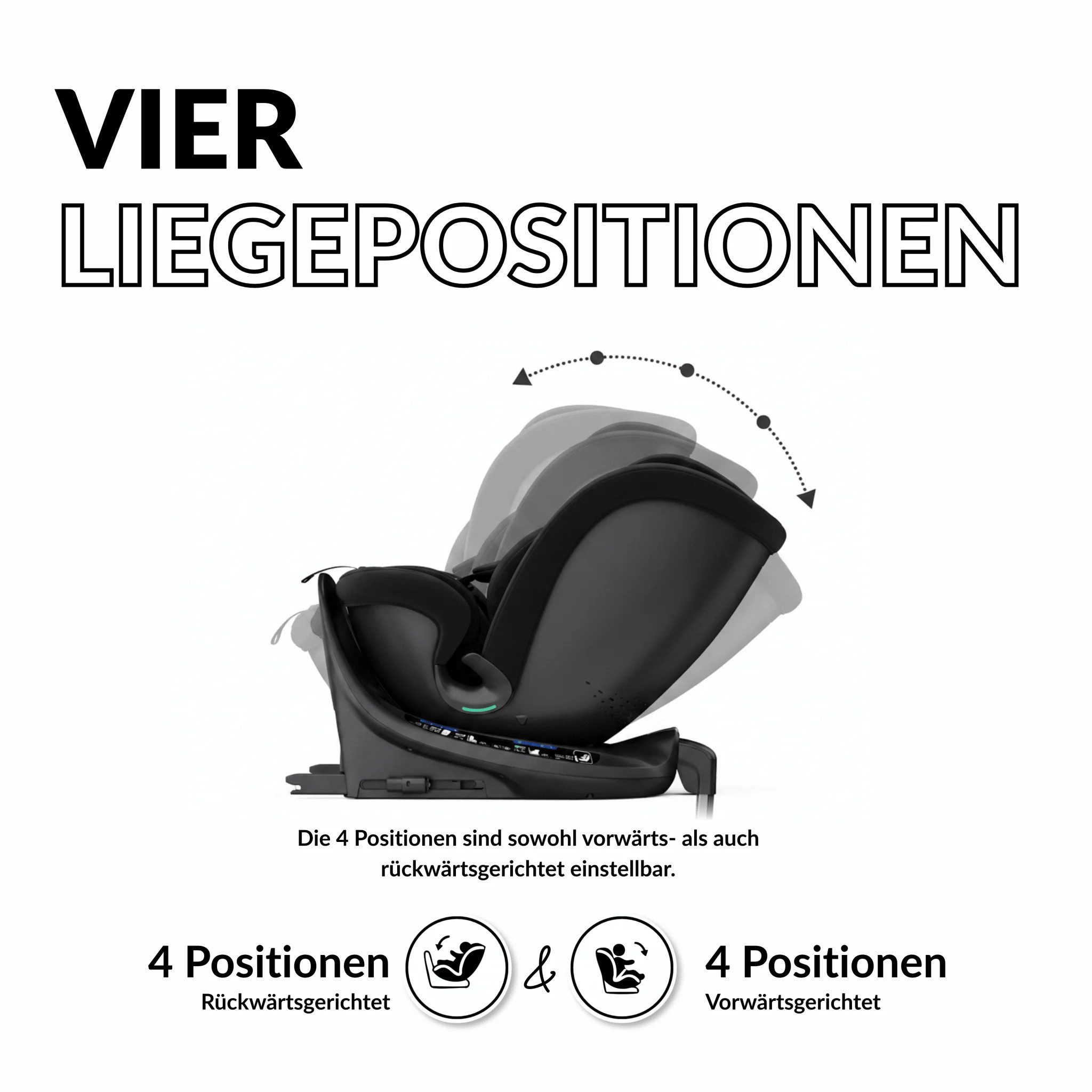 OWEN Autokindersitz OWEN® 3-in-1 Kindersitz mit ISOFIX 360º Comfy, bis: 12, Kombinations-Kindersitz (mitwachsend) – Bild 5 von 5