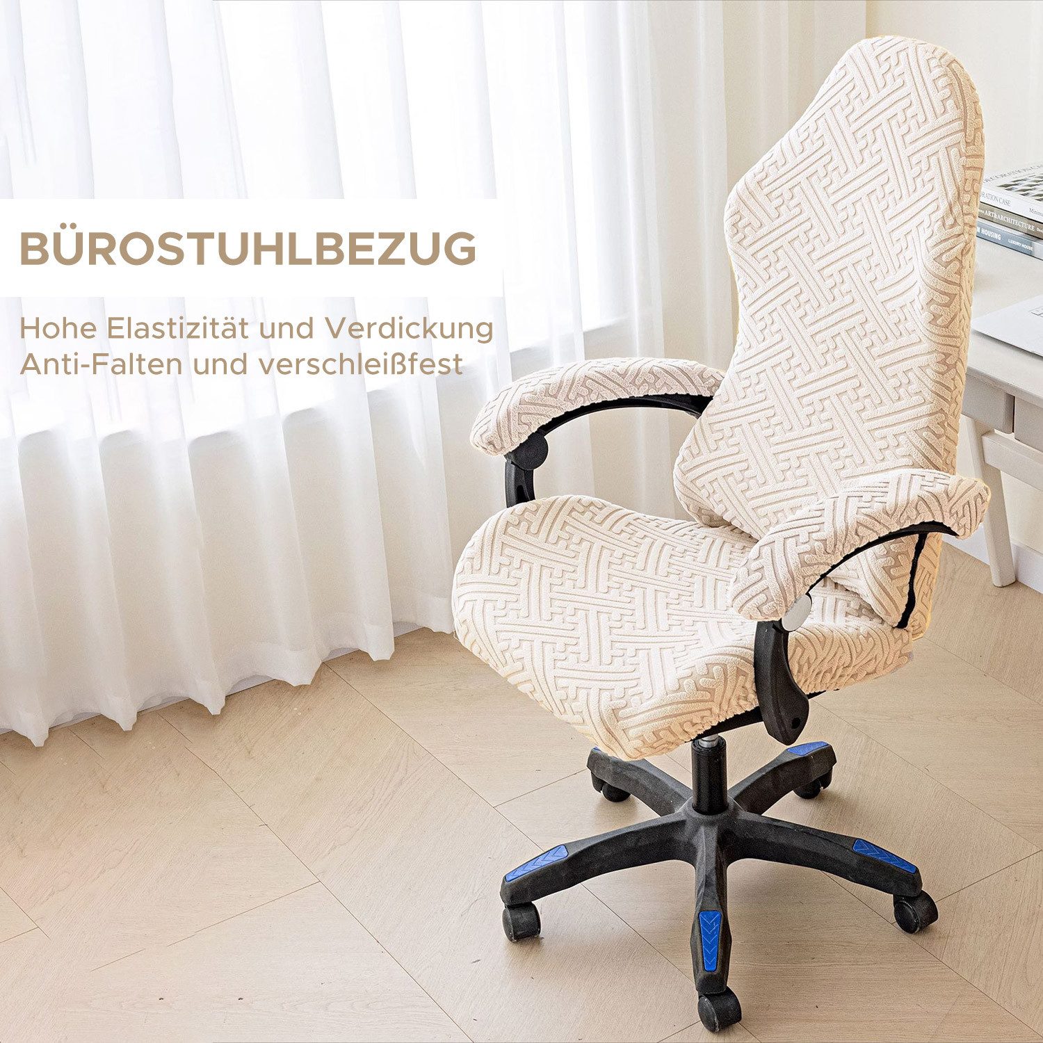 Refttenw Stuhlbezug Gaming-Stuhlbezug,verdickter Bürostuhlbezug, mit Armleh günstig online kaufen
