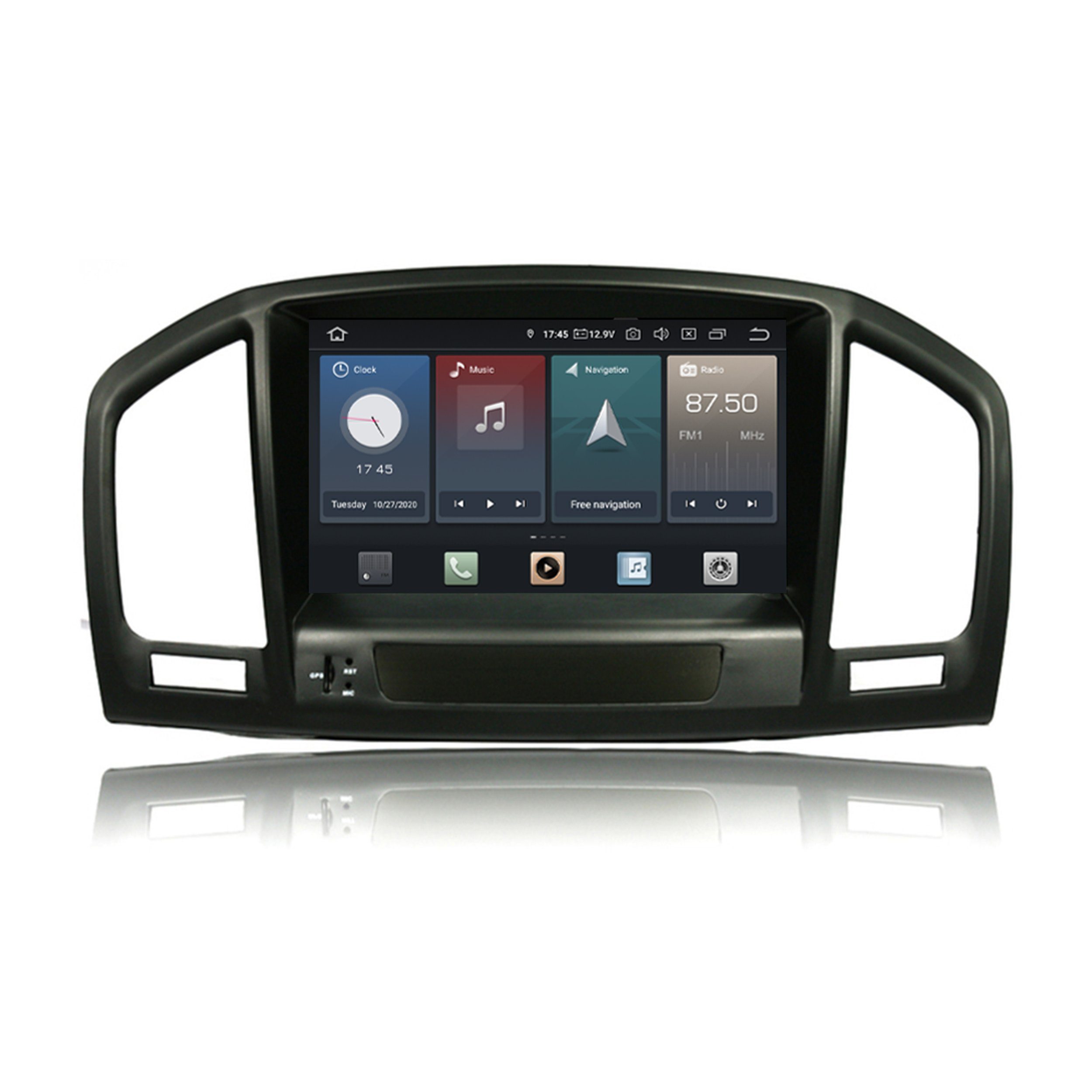 Für Opel Insignia 7" Touchscreen Android Autoradio DVD GPS Navigation Einbau-Navigationsgerät