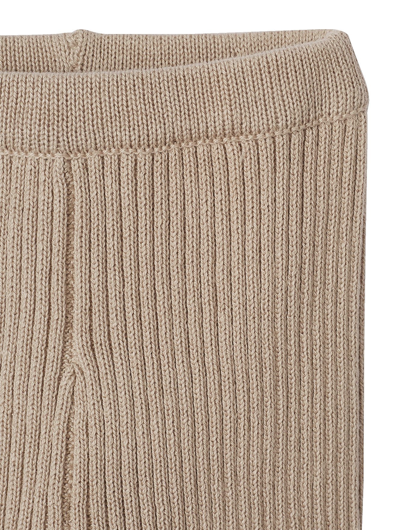 vertbaudet Stoffhose Baby-Set: Strickhose & Schühchen