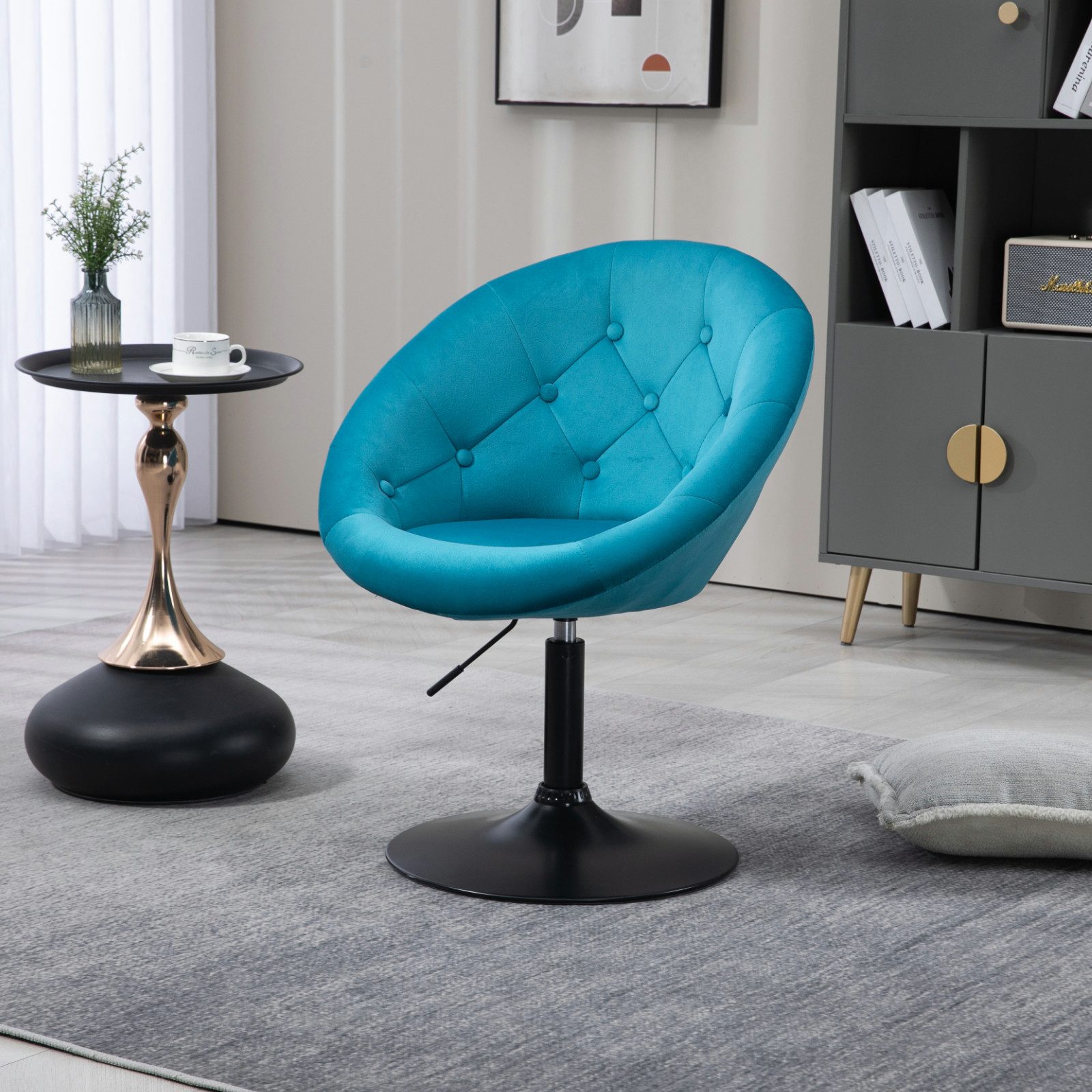 SVITA Chesterfield-Sessel HAVANNA, Retro-Design,Tellerfuß,stufenlos höhenve günstig online kaufen