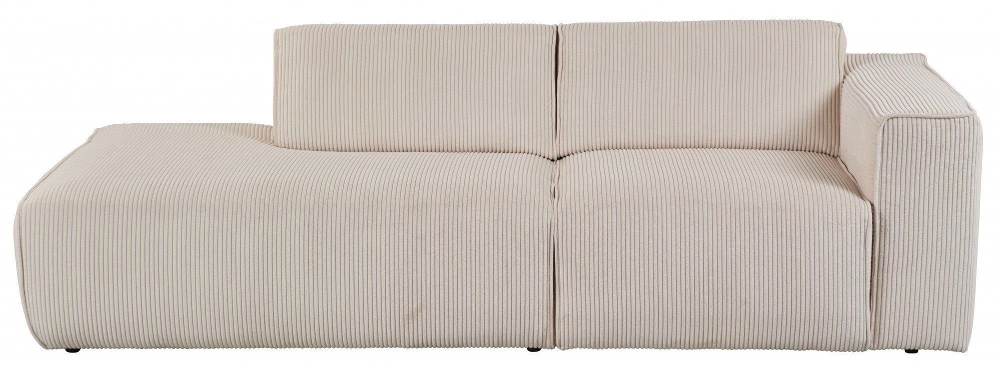 Home affaire 2-Sitzer "Noord mit Kedernaht, Breite 227 cm" Cord, Struktur, günstig online kaufen