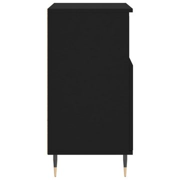 vidaXL Sideboard Sideboard Schwarz 60x35x70 cm Holzwerkstoff (1 St)