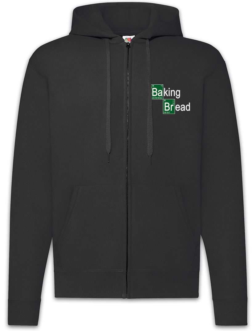 Urban Backwoods Sweatjacke Baking Bread II Zipper Hoodie Breaking Bäcker Konditor Brot Bad Spaß (1-tlg) TV Bäckerei Baker Laden