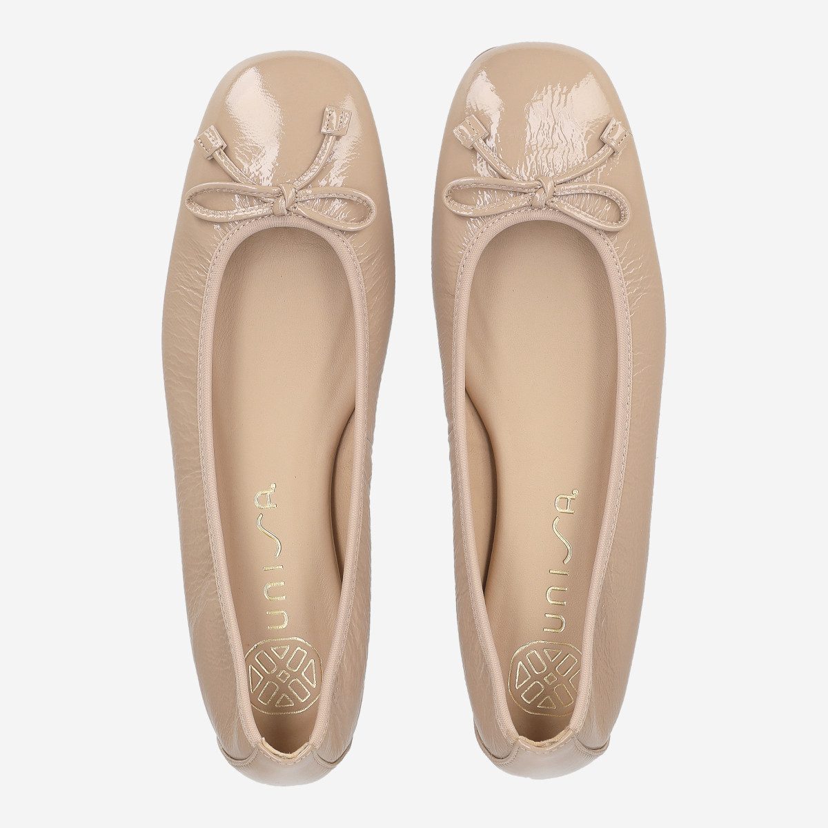 Unisa Unisa CACERIN_VER PRALINE, Ballerina, Hellbraun, Damen Ballerina