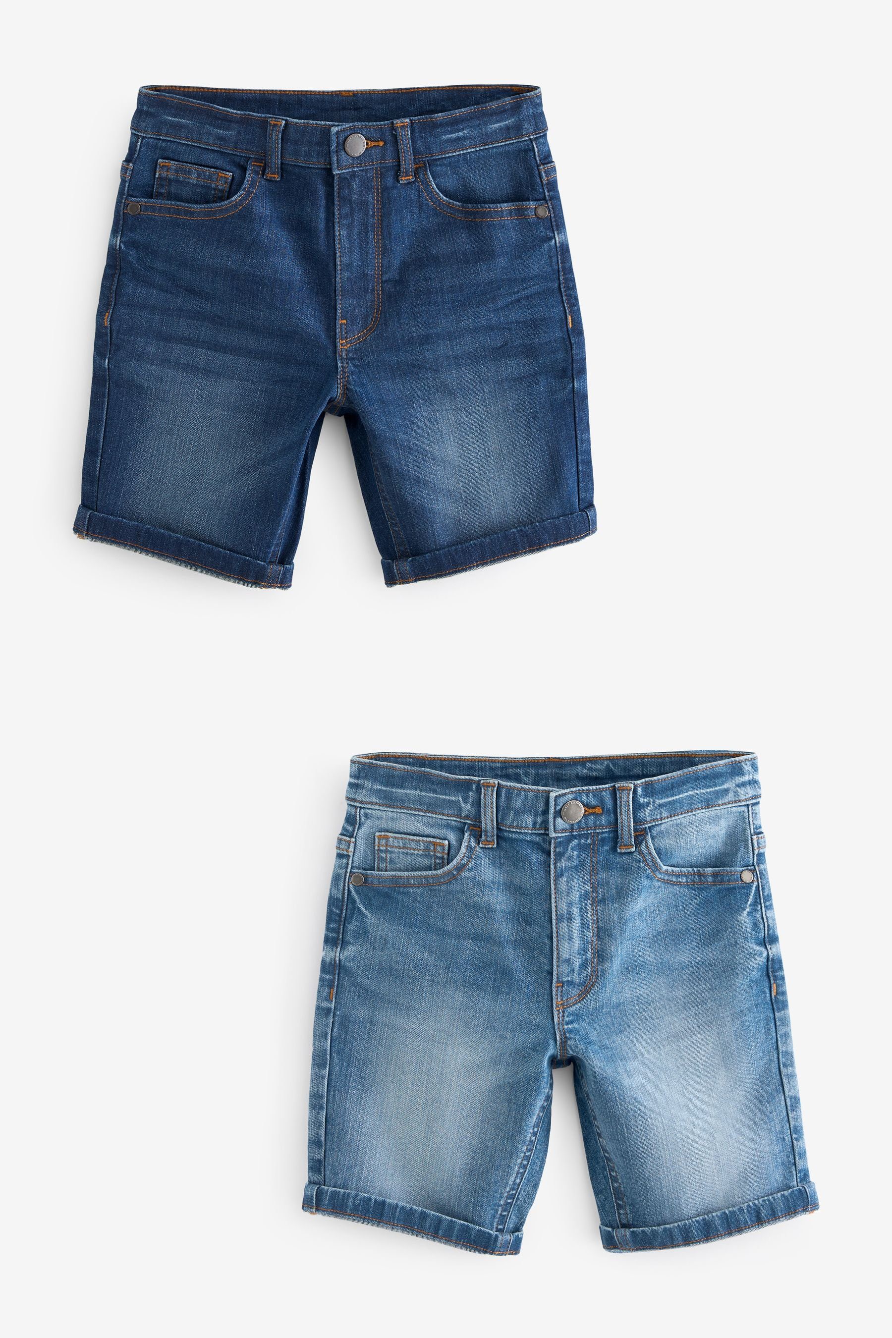 Jeansshorts Denim-Shorts, 2er-Pack