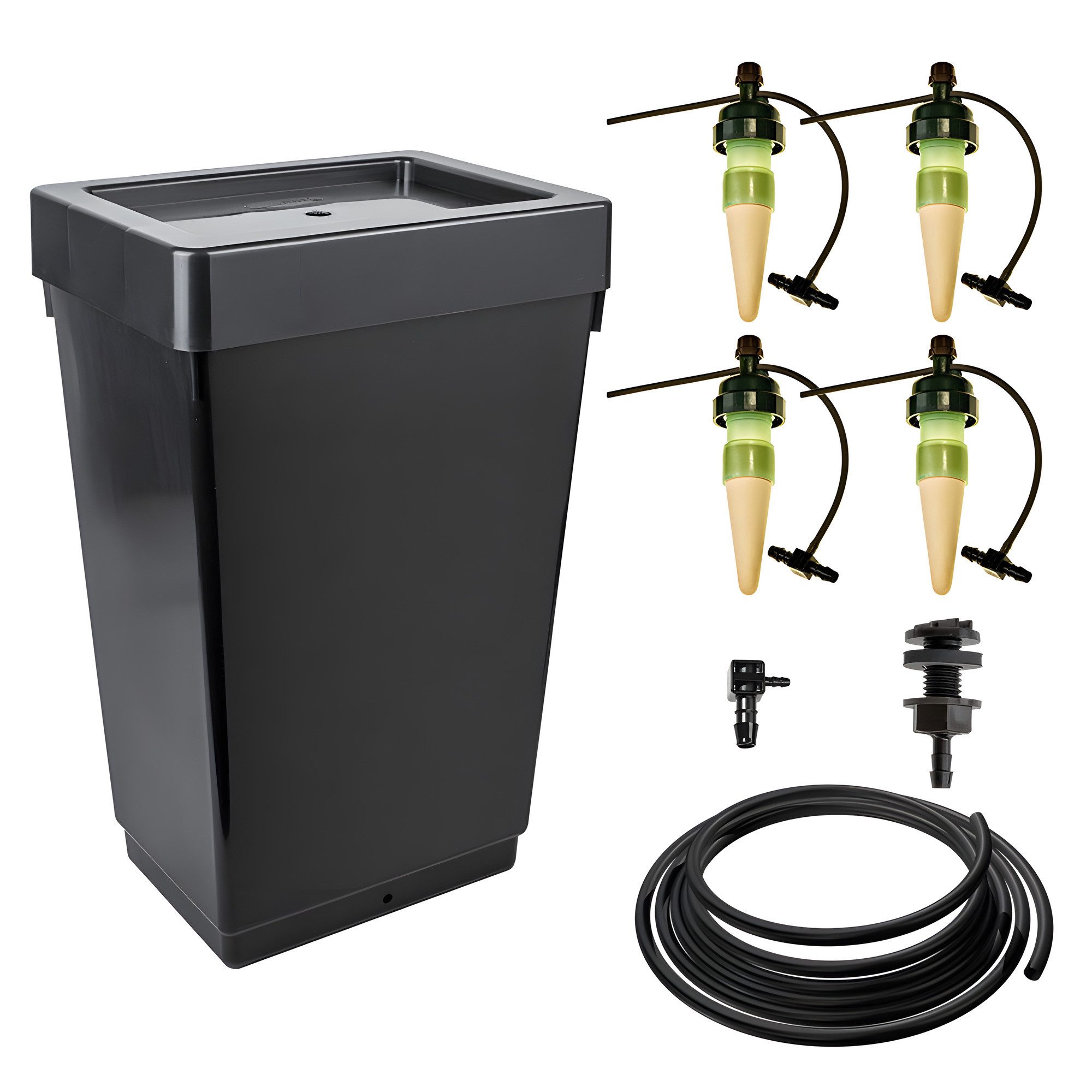 Blumat Bewässerungssystem Tropf-Blumat 4 Pflanzen Set inkl. 47 Liter Tank
