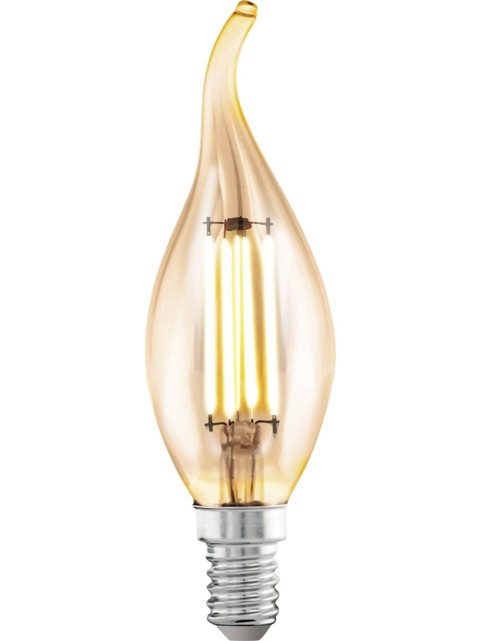 EGLO LED-Leuchtmittel Eglo LED Leuchtmittel CF35 E14 Tropfenform 4 W, Nicht dimmbar