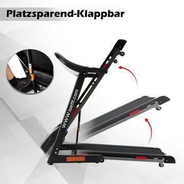 ISE Laufband ISE elektrisches Laufband klappbar 16KM/H,Auto Incline, SY-T2710
