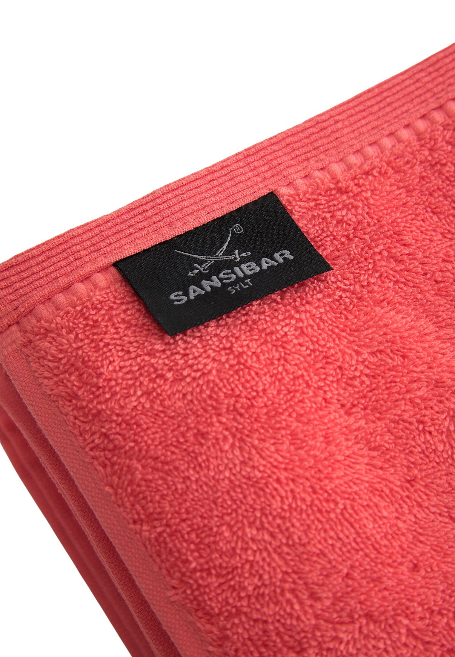 Sansibar Sylt Duschtuch Sansibar Sylt Badetuch Saunatuch Frottier-Serie „Classic“, mit hochwertiger Sansibar Säbel-Stickerei – Bild 3 von 5