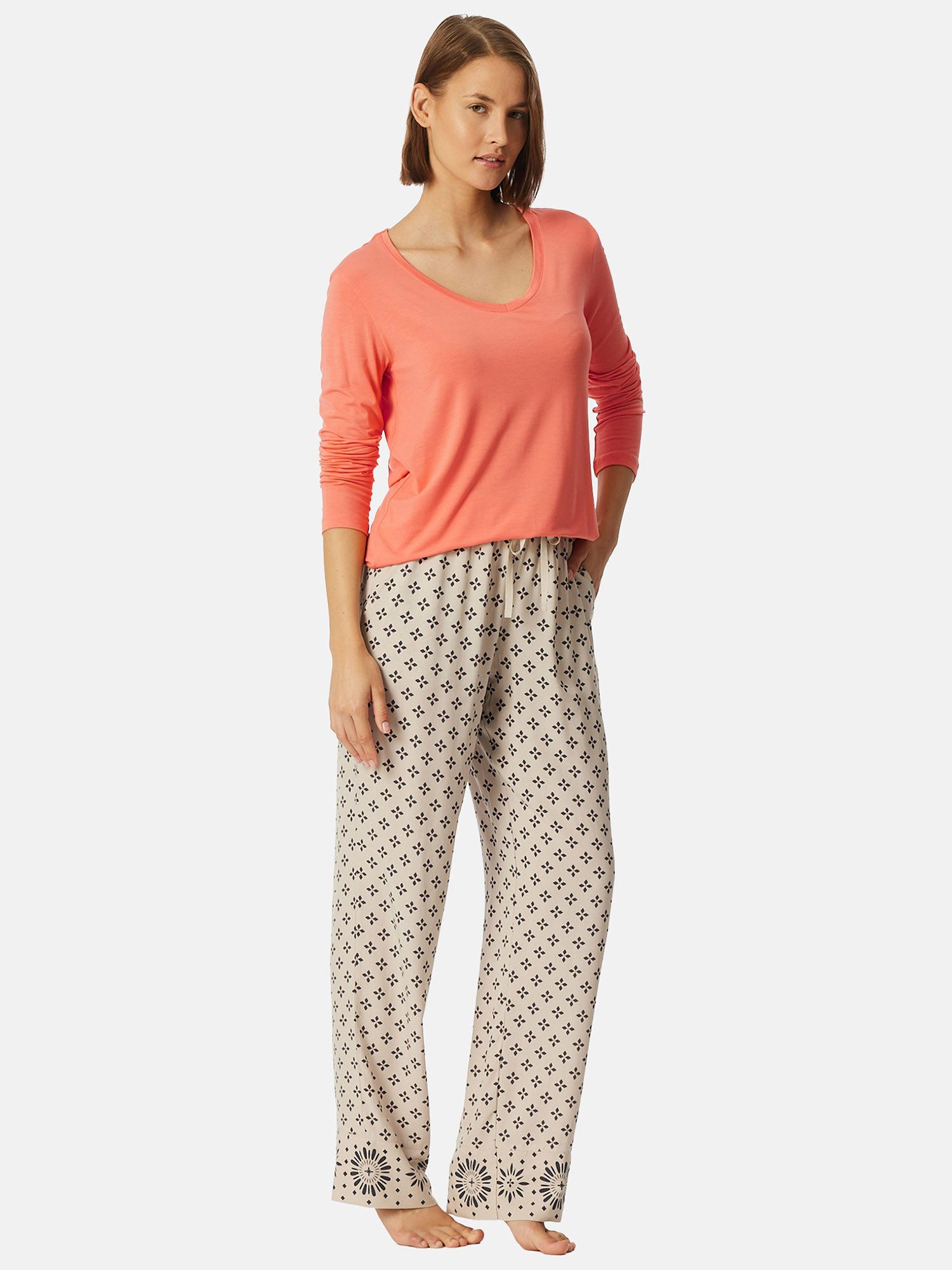 Schiesser Pyjamahose Mix & Relax schlaf-hose günstig online kaufen