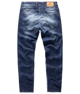 Rock Creek Regular-fit-Jeans Herren Jeans Stonewashed Dunkelblau RC-3113