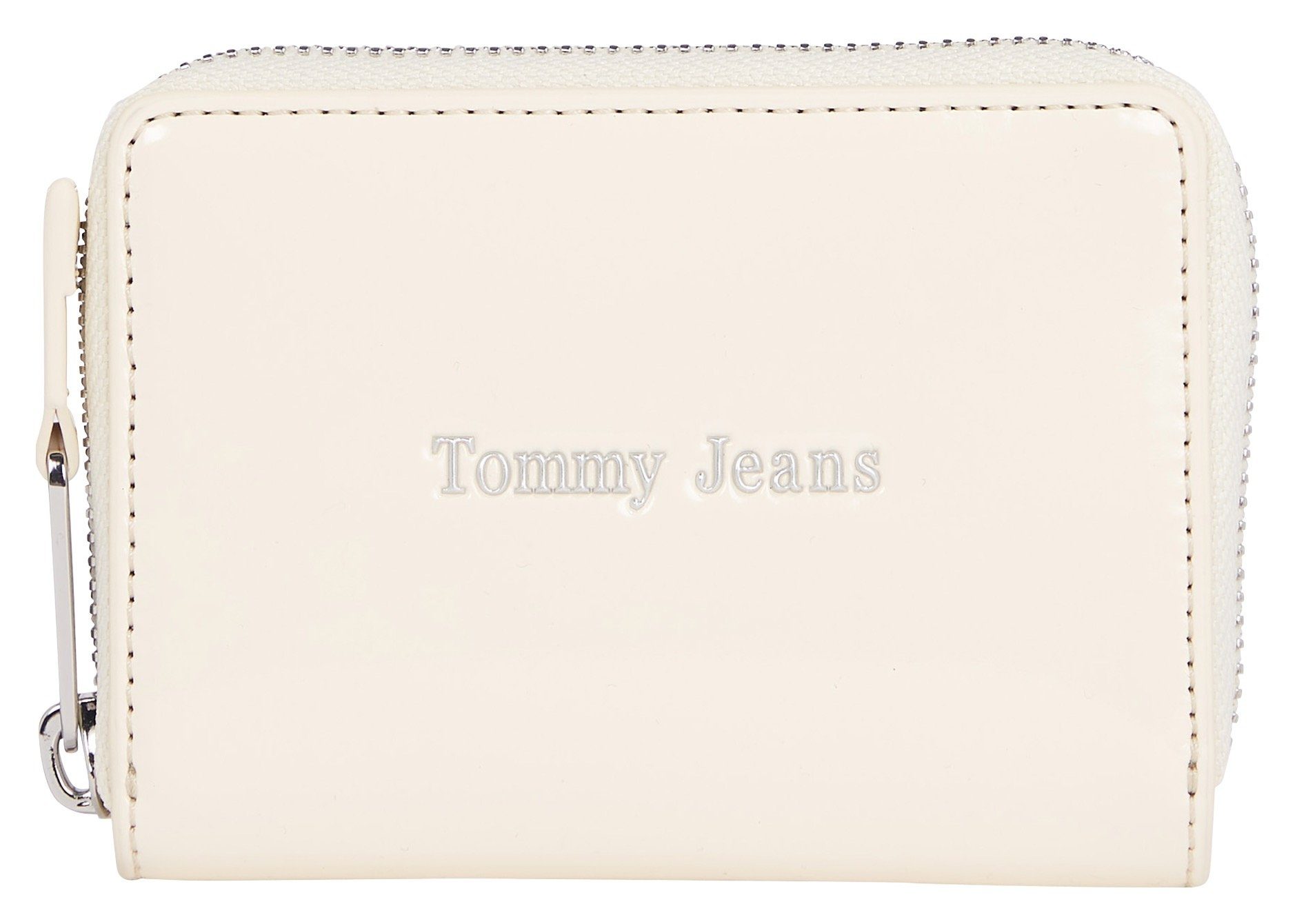 Tommy Jeans Geldbörse TJW MUST SMALL ZA PATENT, mit dezentem Markenlogo vorne
