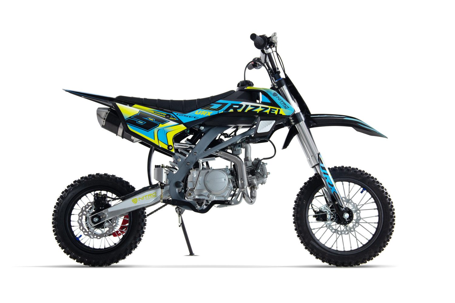 Smarty Dirt-Bike 125cc Dirtbike DRIZZEL UX URX 14/12 Kick Start