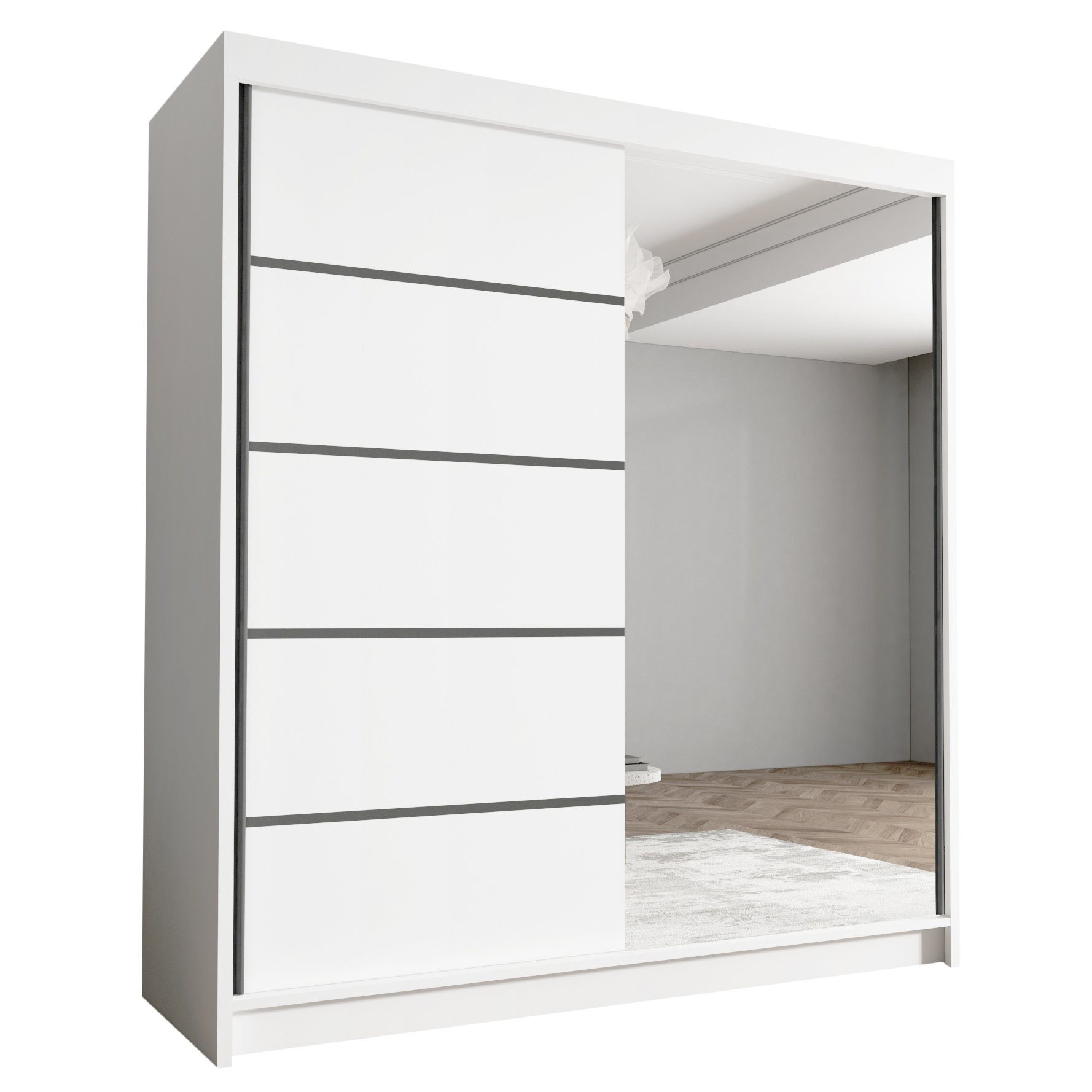 Sofnet Kleiderschrank Harry III (mit Spiegel, günstig online kaufen