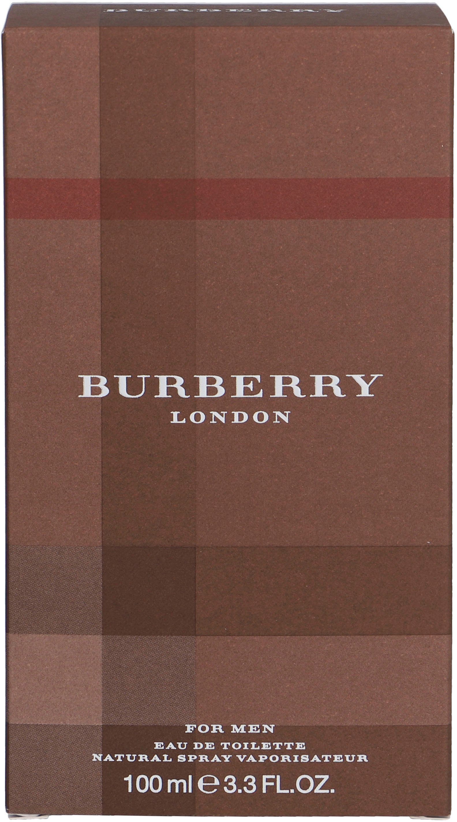 BURBERRY Eau de Toilette London Men, mit holzigem Akzent