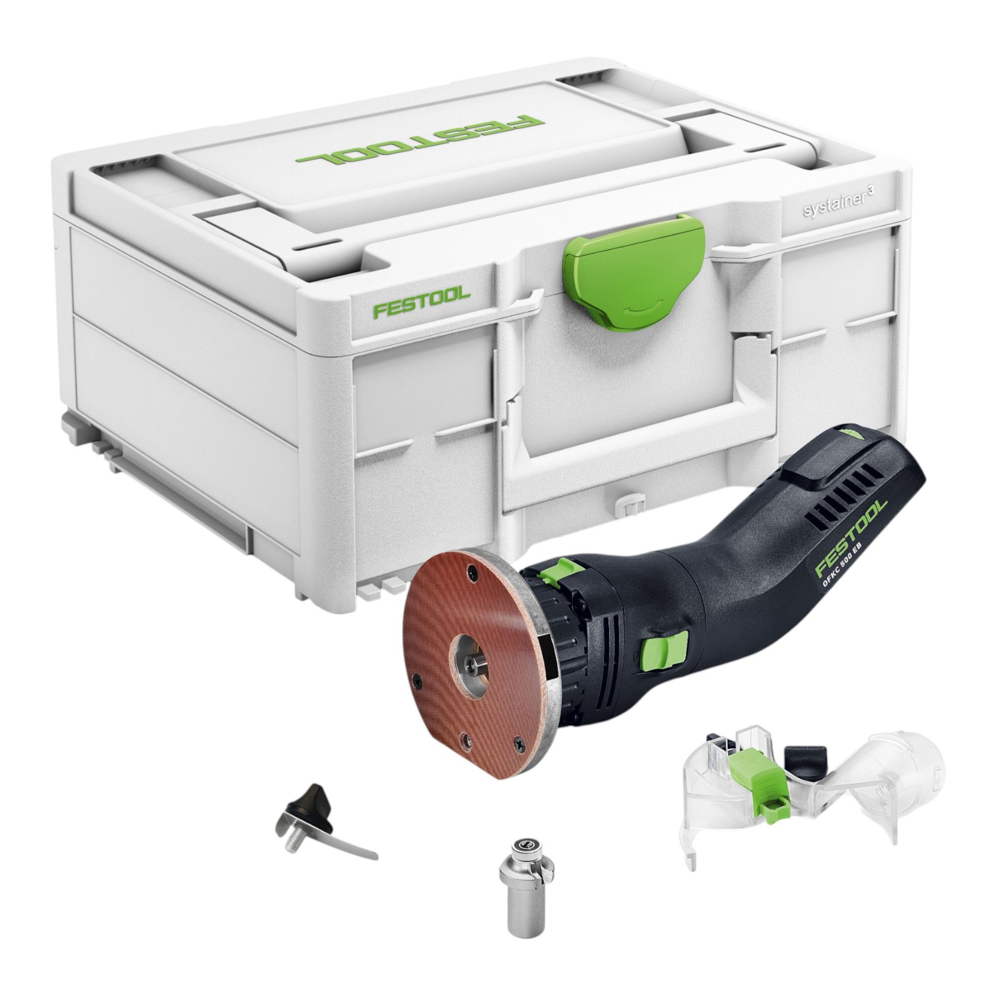 FESTOOL Oberfräse OFKC 500 R3 EB-Basic 18 V 10 mm (577985) + Systainer - ohne Akku, oh