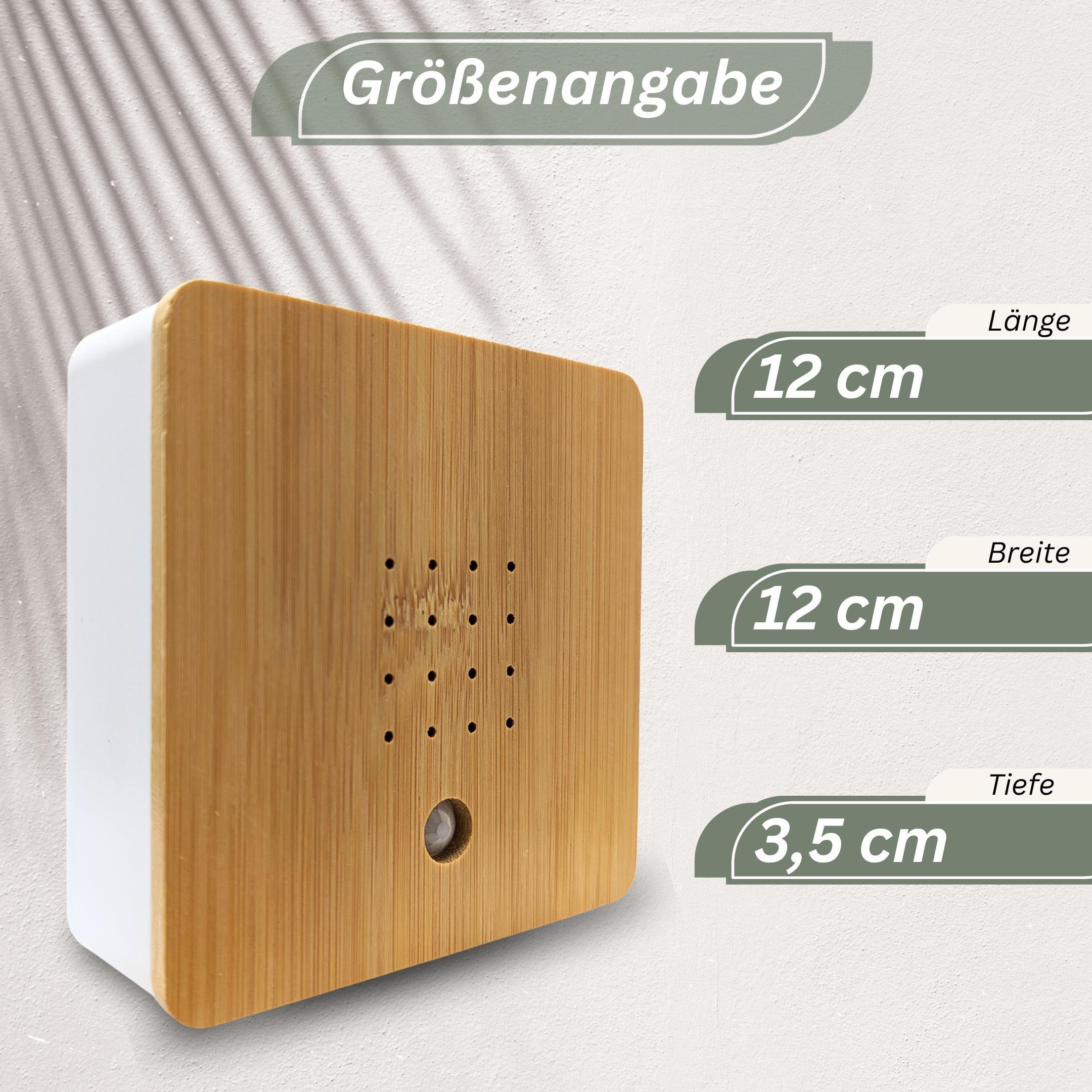 Lüttenburg Dekoobjekt Soundbox mit Vogelgesang Vogelzwitschern günstig online kaufen