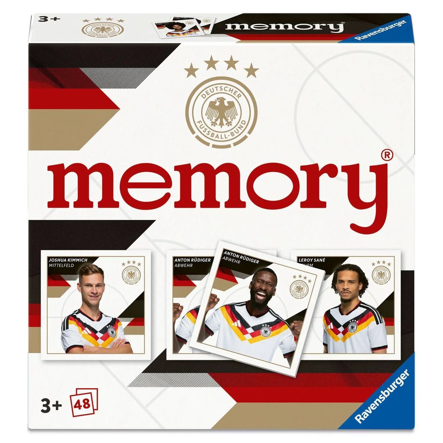 Ravensburger Spiel mini memory® DFB Nationalmannschaft Fußball-WM 2026 - Kinderspiel...