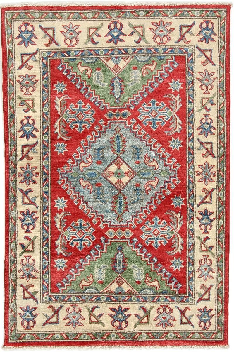 Orientteppich Kazak 122x82 Handgeknüpfter Orientteppich, Nain Trading, rechteckig, Höhe: 5 mm