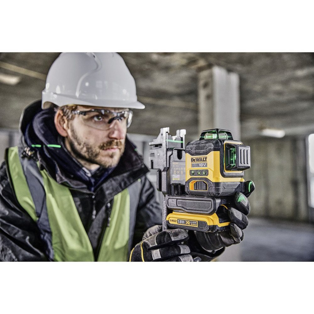 DeWalt Nivelliergerät DEWALT DCLE34031D1-QW Linienlaser, (DCLE34031D1-QW)