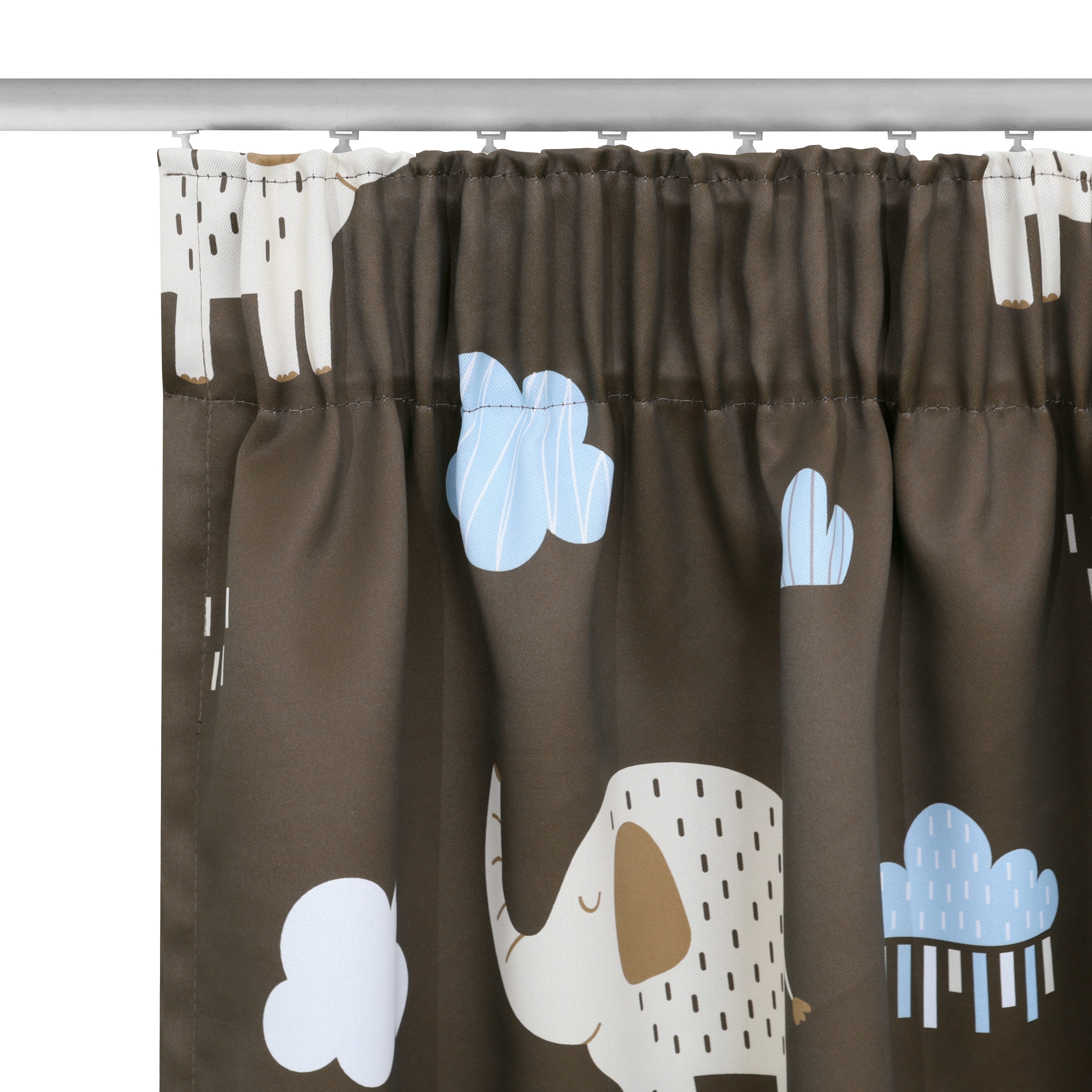 OTTO home Gardine Maurrice (1 St), Multifunktionsband, blickdicht, Blickdicht, Multifunktionsband, Pflegeleicht, Elefanten Design – Bild 5 von 5