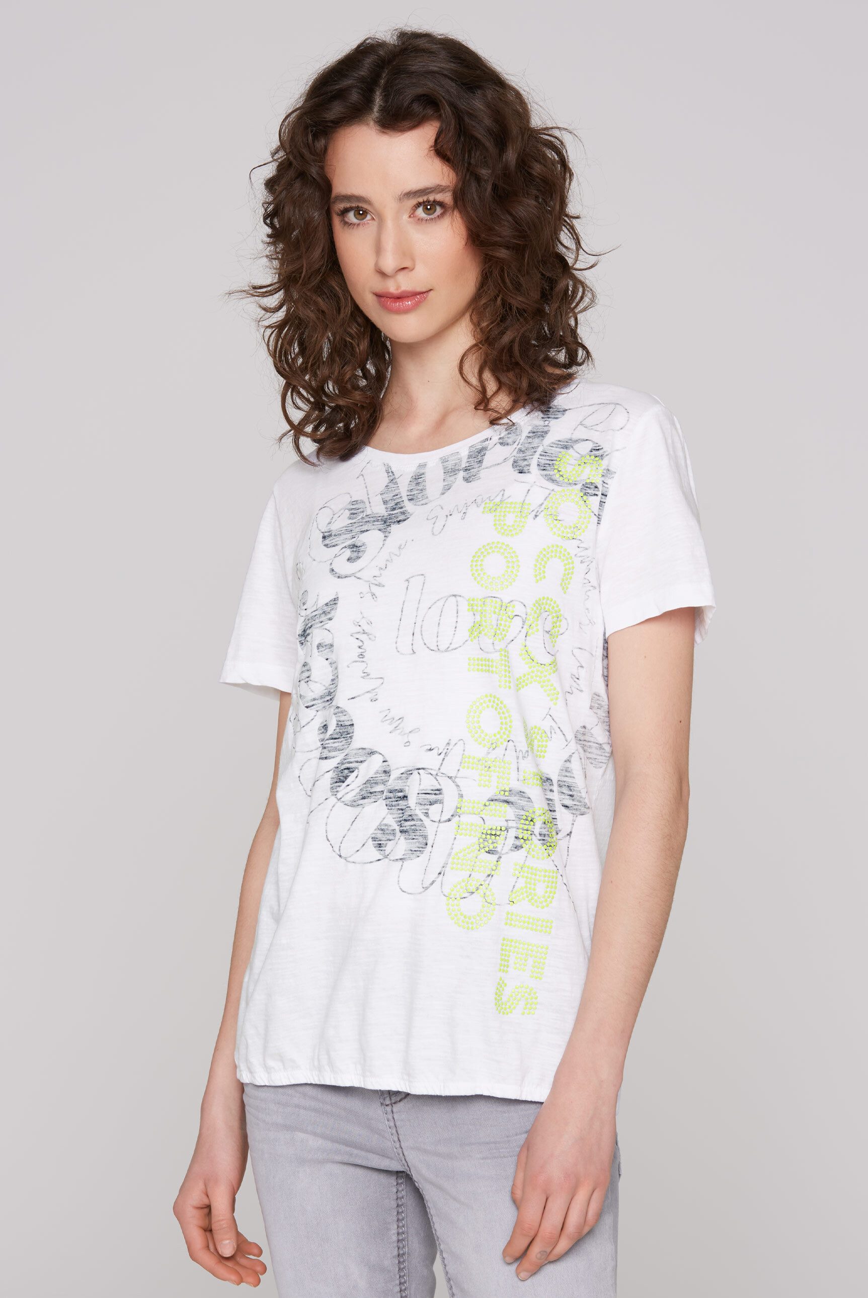 SOCCX Rundhalsshirt, aus Baumwolle günstig online kaufen