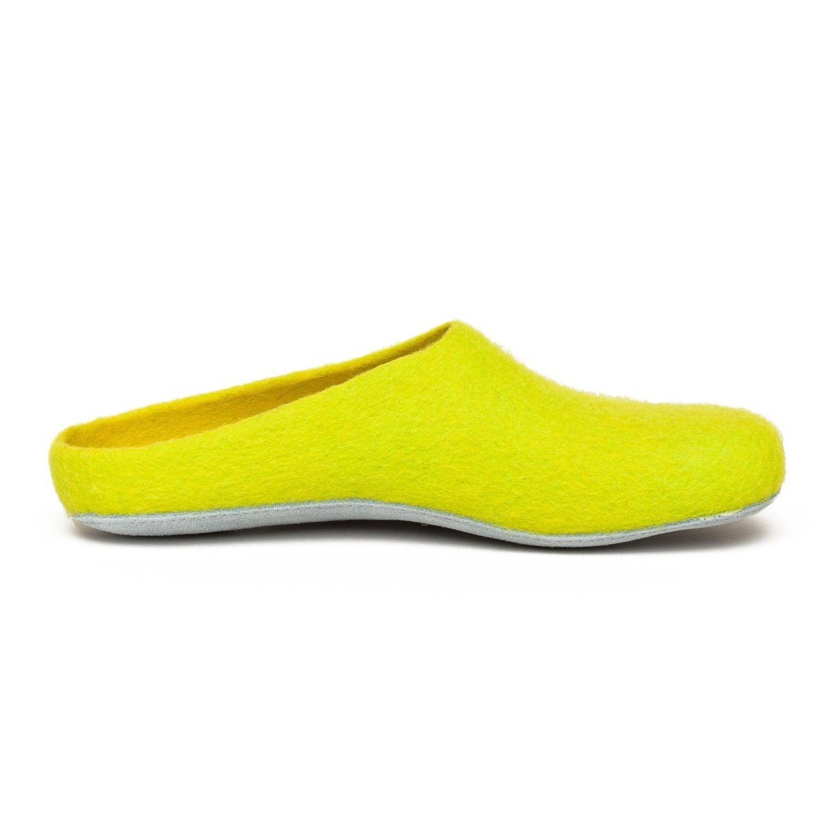 Gottstein Magicfelt 701 (100% Wolle) gelb (Größe 36-42) Hausschuh