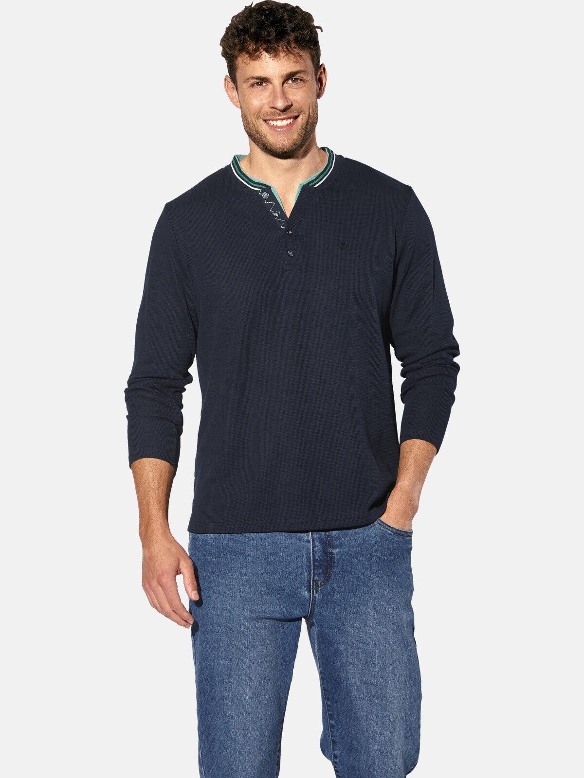 Babista Langarmshirt VALDOR mit Waffelstruktur günstig online kaufen