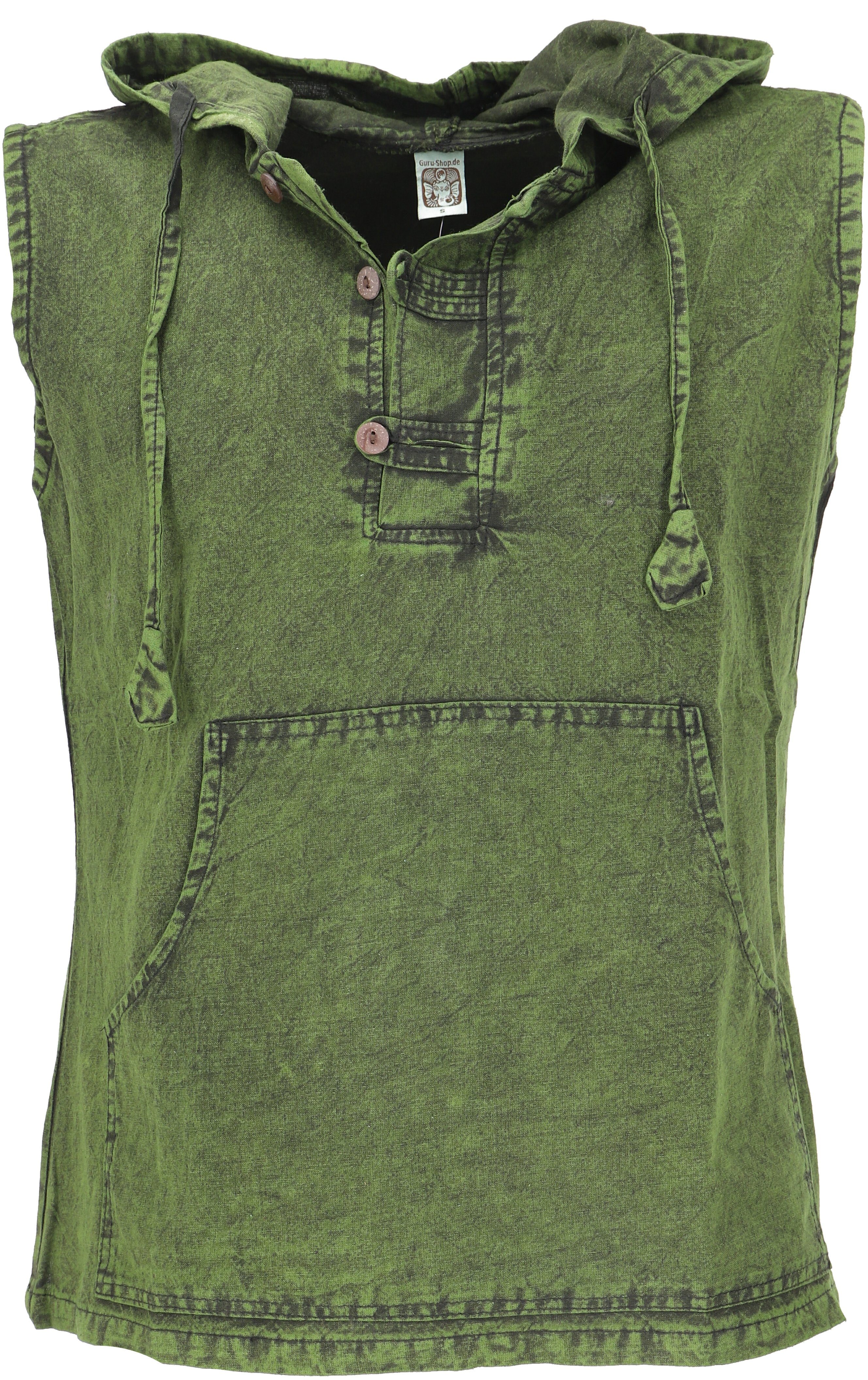 Guru-Shop Tanktop Herren Tanktop mit Kapuze, günstig online kaufen