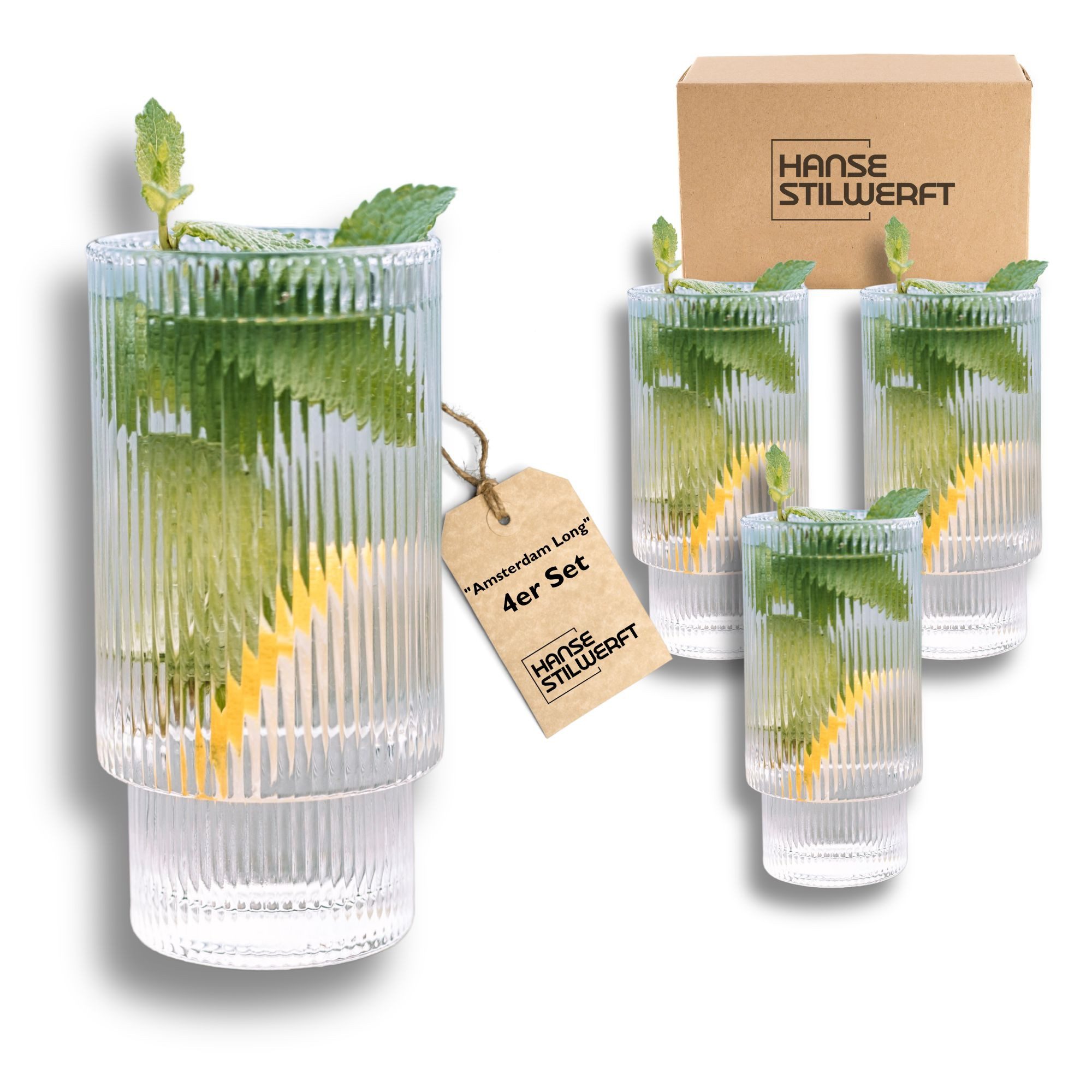 Glas "Amsterdam Long" Set