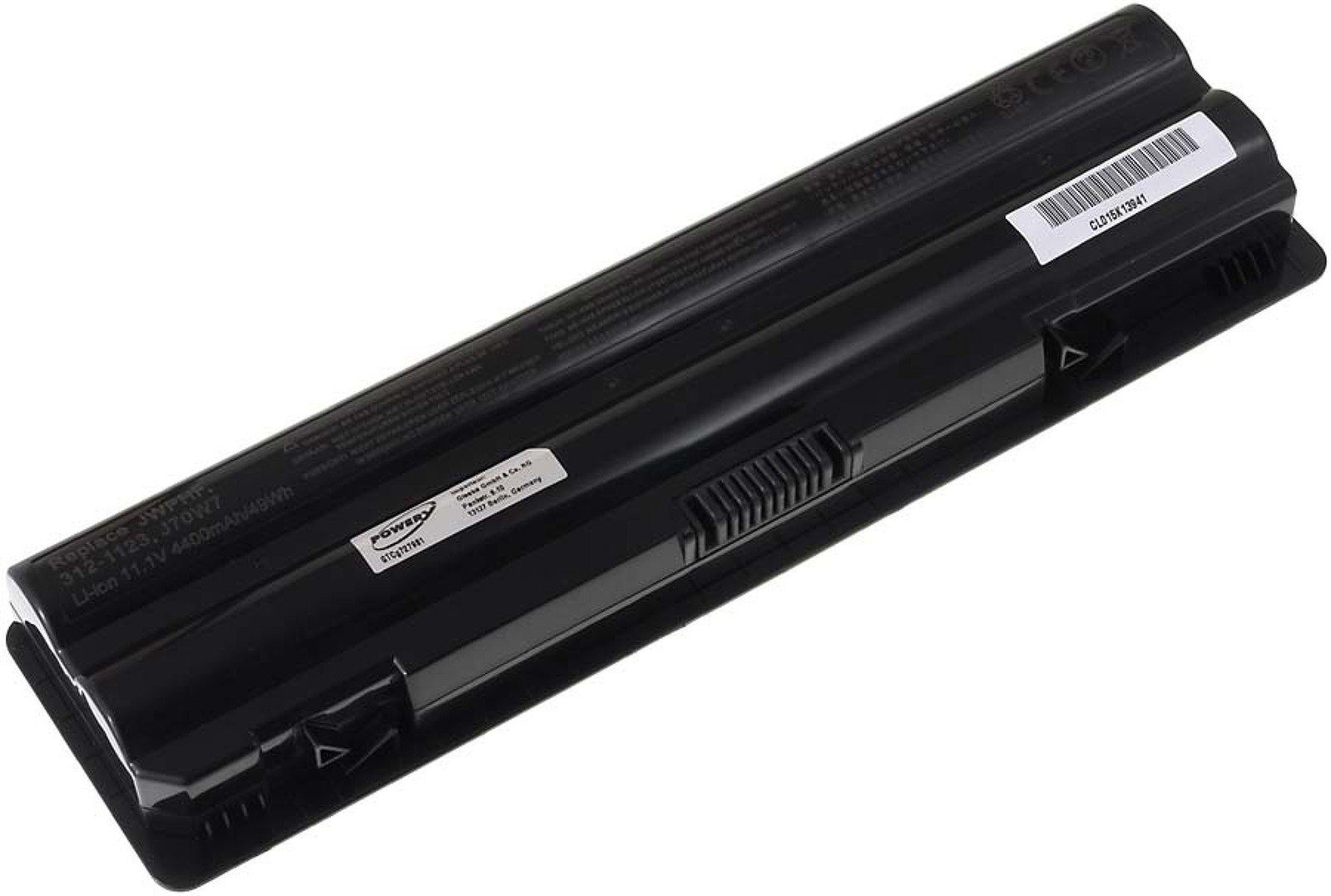 für Akku mAh Laptop-Akku L502X Standardakku Dell XPS 4400 (11.1 Powery V)