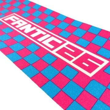 Fantic26 Stuntscooter Stunt-Scooter Griptape 58,5cm x 15,5cm Checker Pink/Türkis