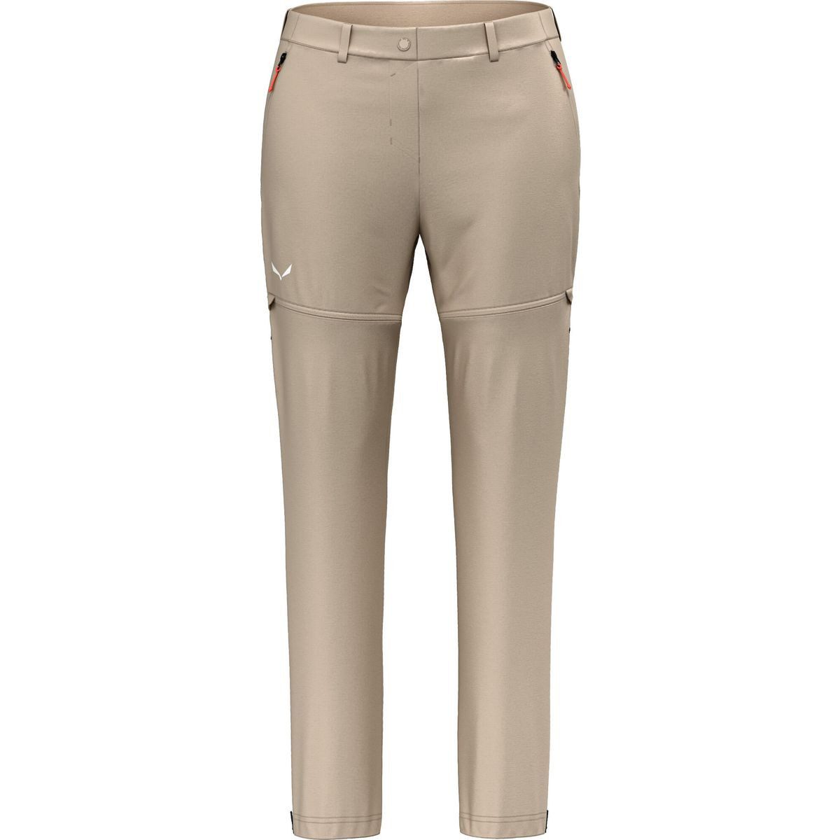 Salewa Outdoorhose Puez Talvena Durastretch 2/1 Pant W Vielseitige Damen-Softshellhose mit abnehmbaren Beinen, ideal für