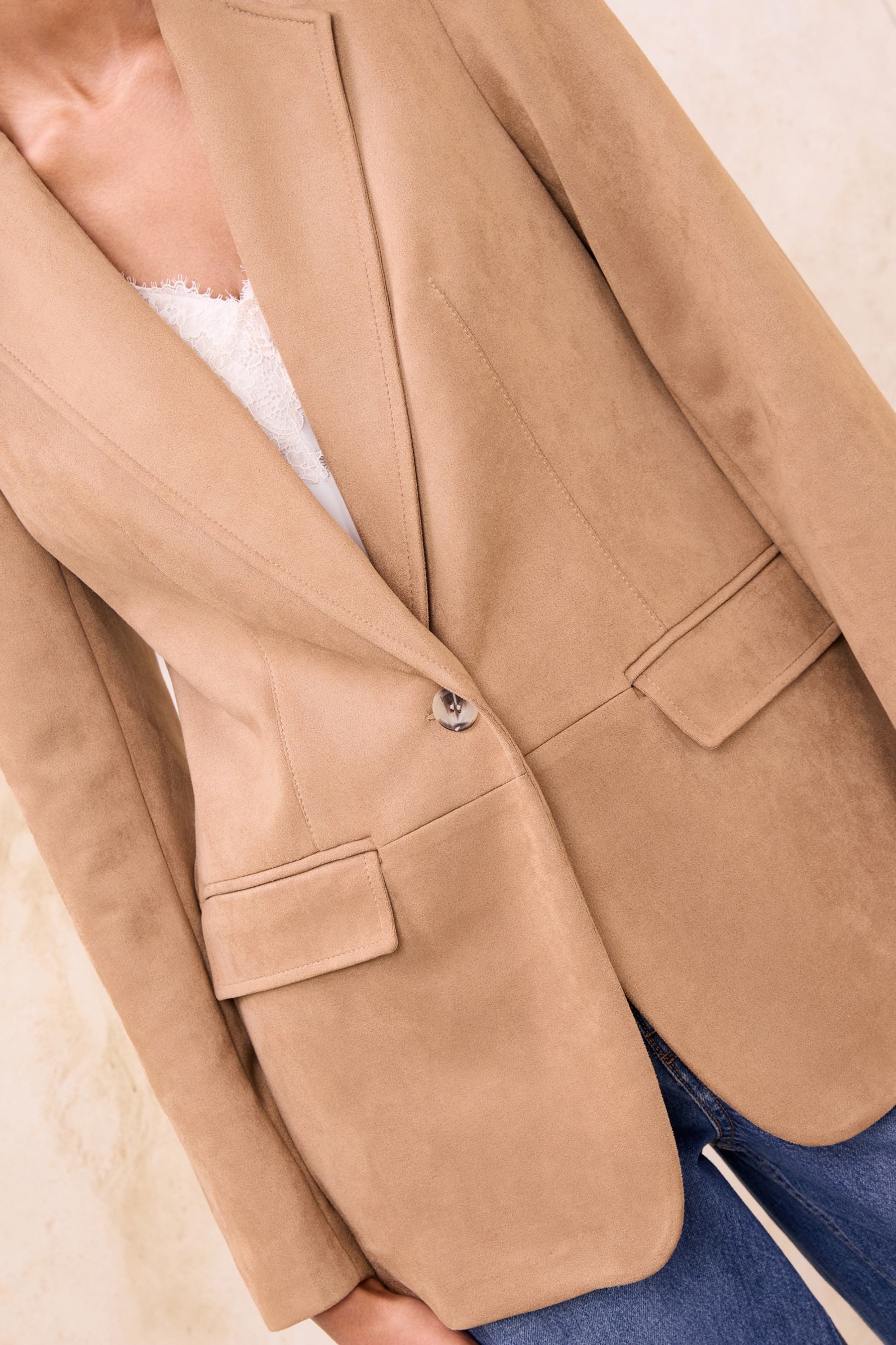 LIPSY Jackenblazer Lipsy Einreihiger Blazer, Regular (1-tlg)