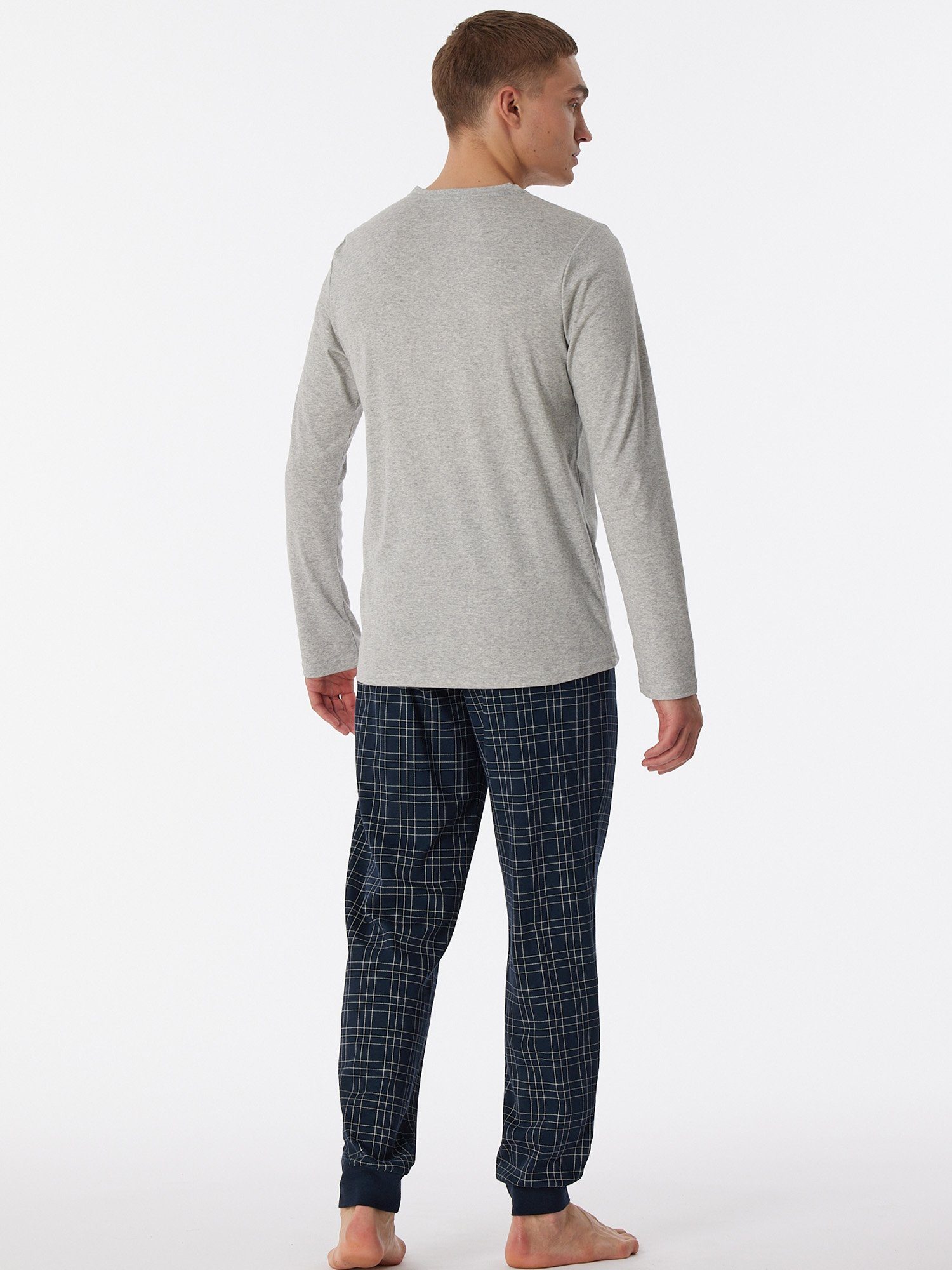 Schiesser Pyjama Fine Interlock schlafanzug pyjama schlafmode günstig online kaufen