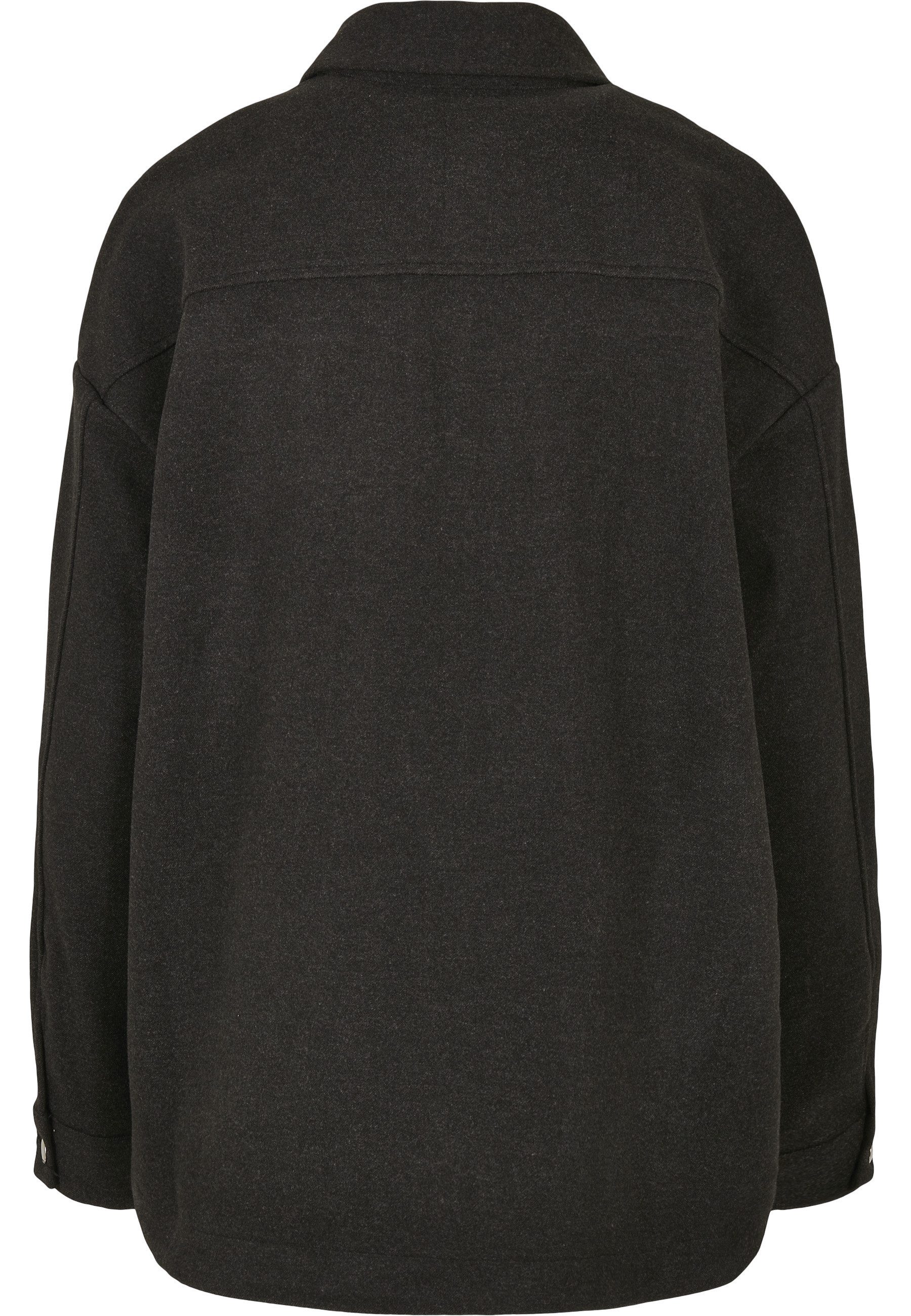 URBAN CLASSICS Kurzarmshirt Urban Classics Damen Ladies Classic Overshirt ( günstig online kaufen