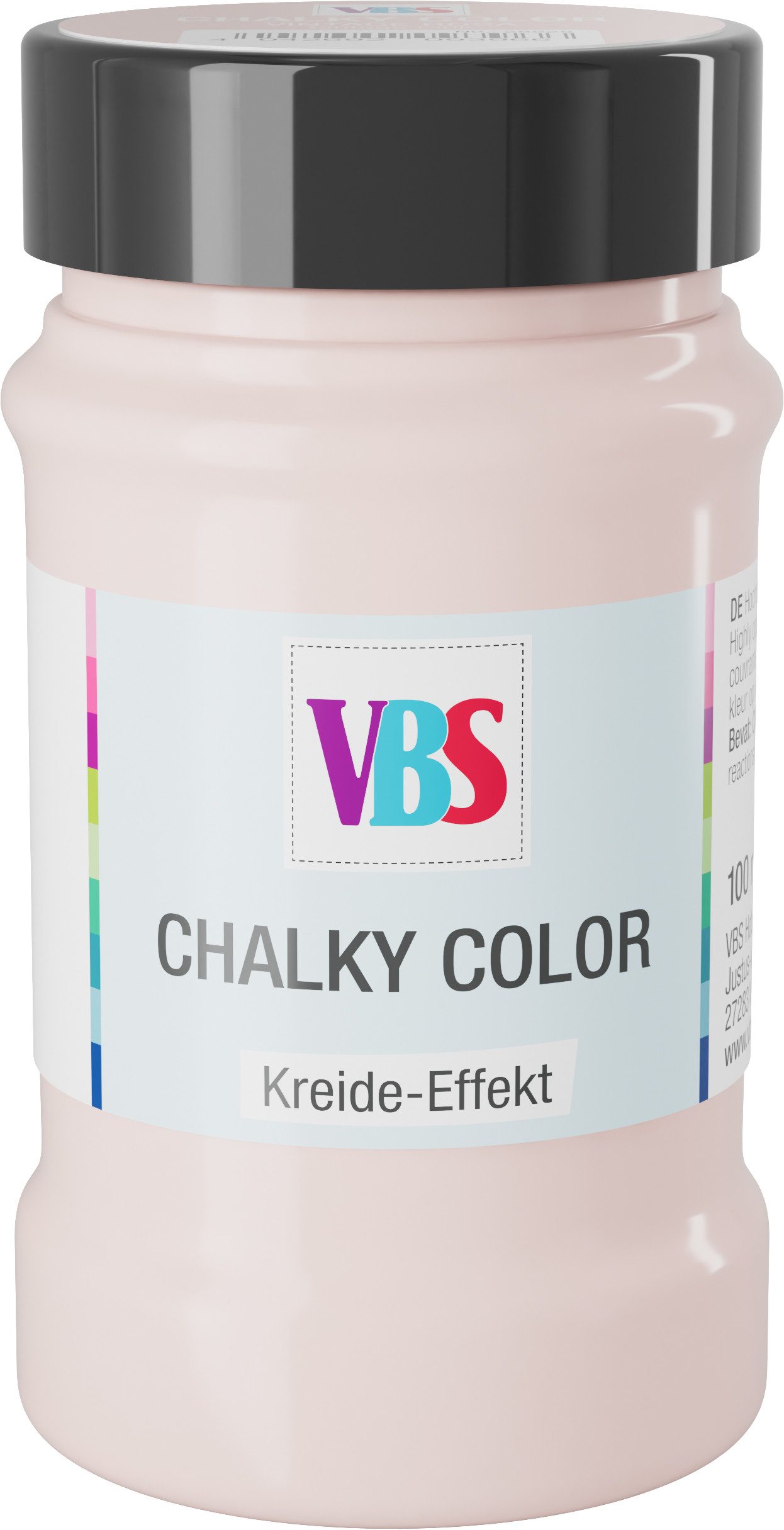 VBS Kreidefarbe Chalky Color, 100 ml, trocknet matt auf