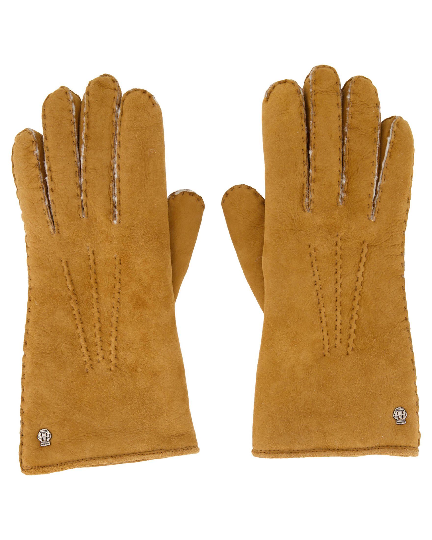 Roeckl SPORTS Lederhandschuhe Damen taupe (23) ASPEN Handschuhe