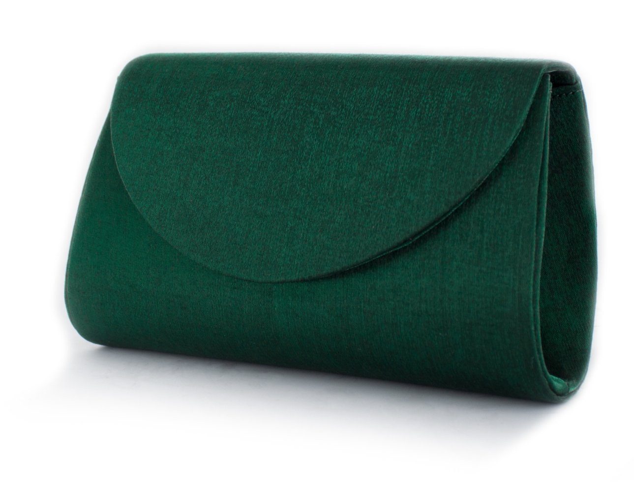 White Lady Clutch Susi Satin Handtasche