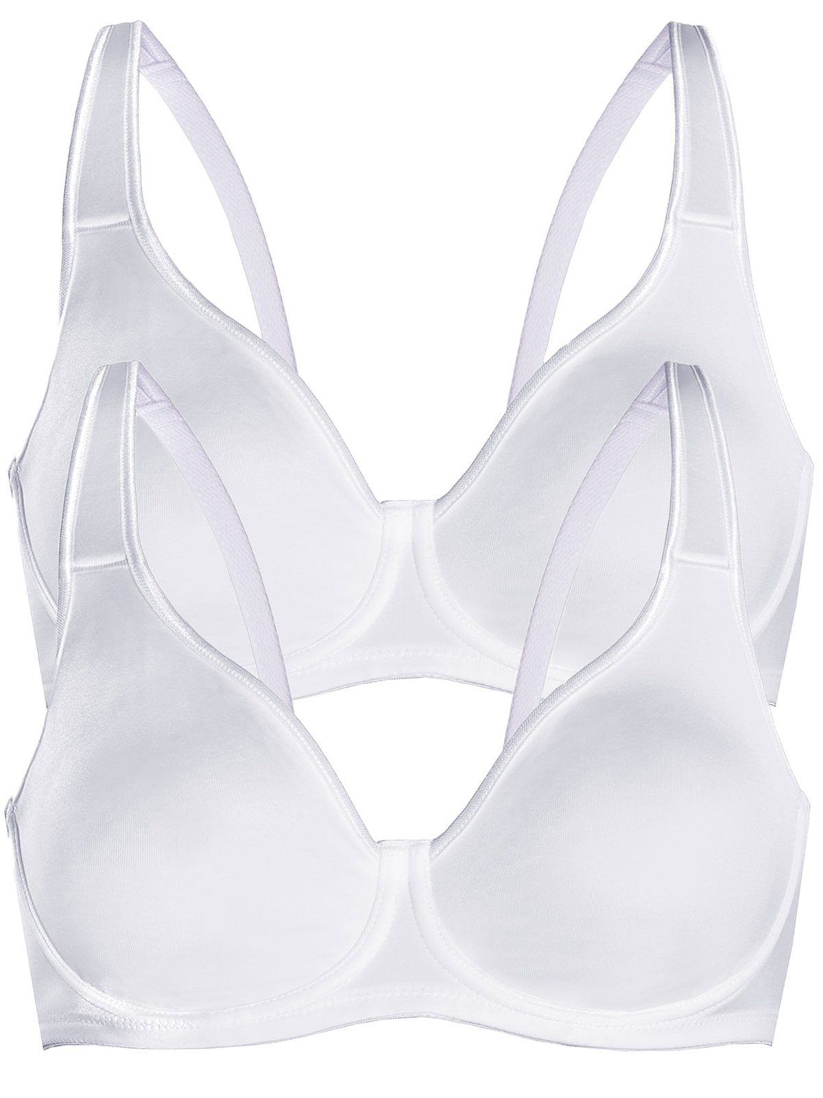 Sassa Set: Bügel-BH 2er Sparpack Bügel-BH BASIC CONTROL (Spar-Set, 2-tlg) -