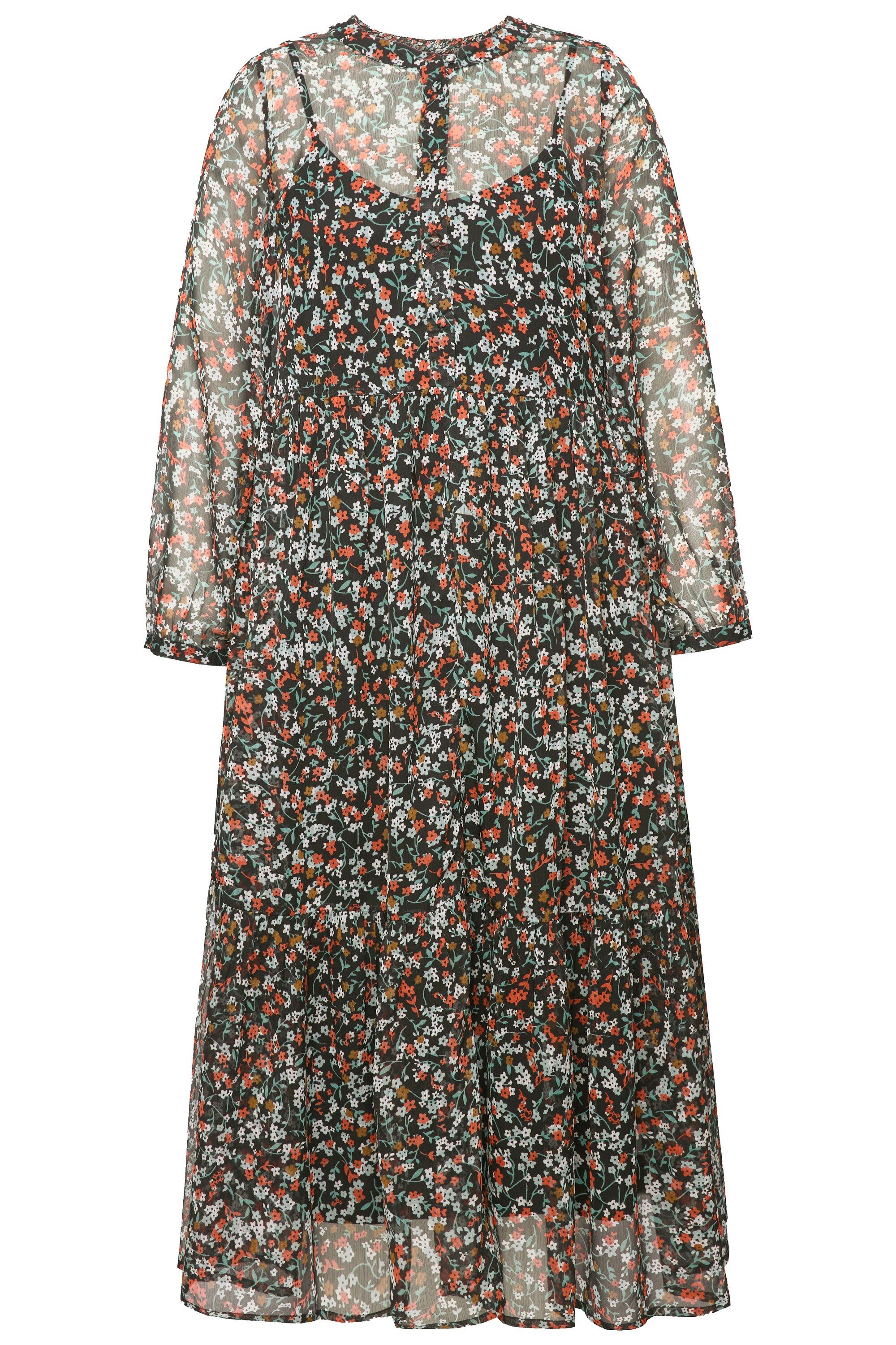 Studio Untold Midikleid Maxikleid A-Line doppellagig günstig online kaufen