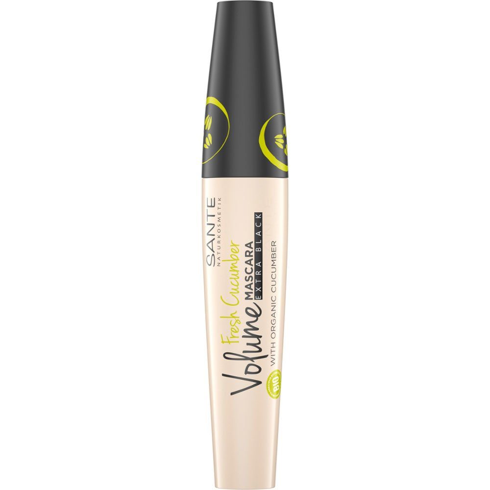 SANTE Mascara Fresh Cucumber Volume Extra Black, 12 ml