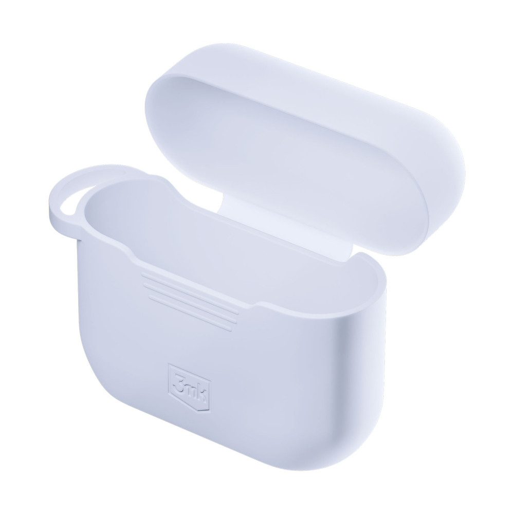 3MK Kopfhörer-Schutzhülle Ohrhörerhülle Schutzetui Aufbewahrungshülle, Anschlussabdeckung, kabelloses Laden, Karabiner