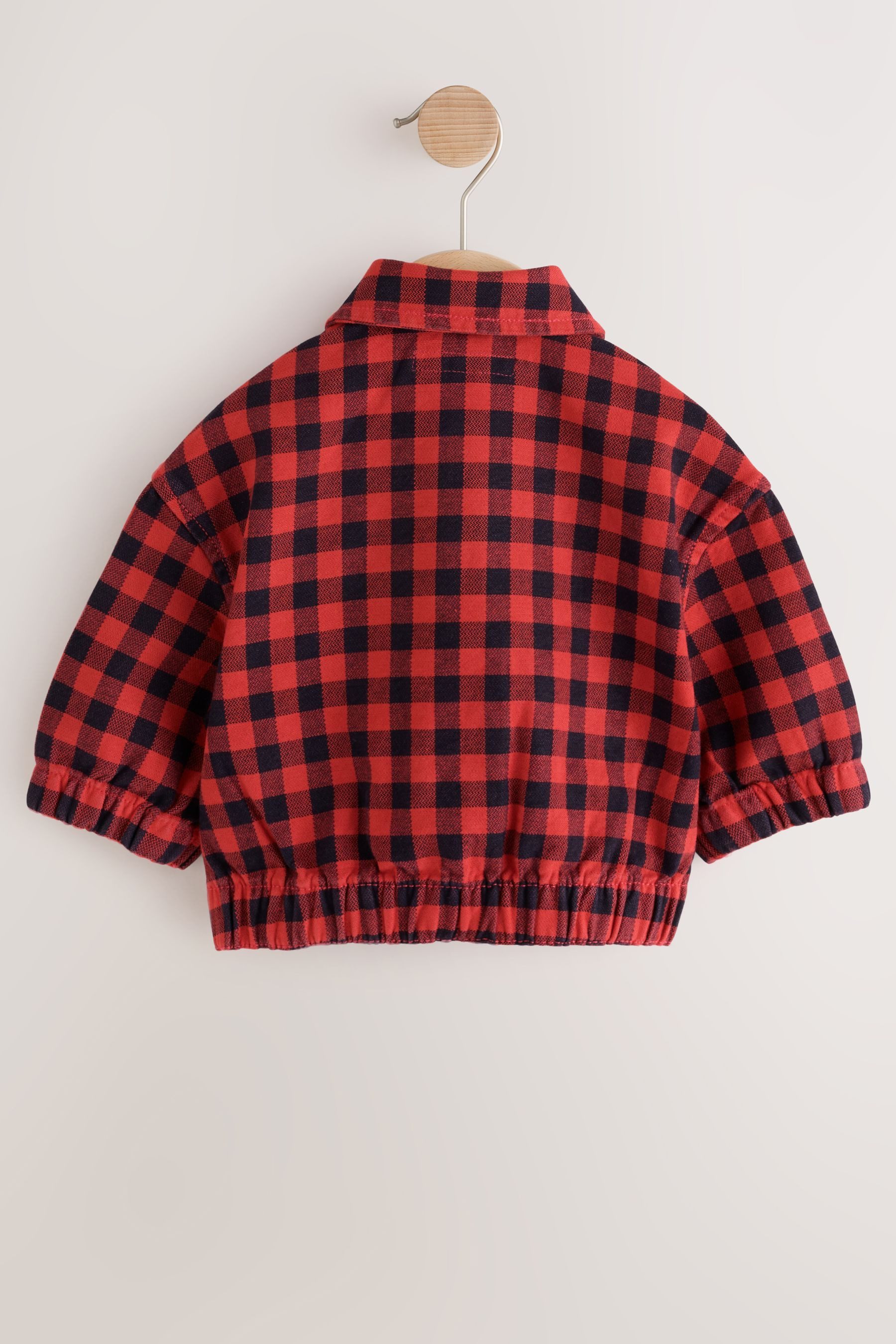 Next Outdoorhemd Hemdjacke mit Vichykaromuster aus Baumwolltwill (1-tlg)