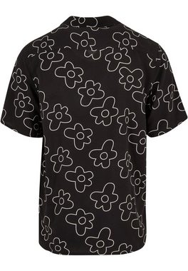 URBAN CLASSICS Langarmhemd Urban Classics Herren Viscose AOP Resort Shirt (1-tlg)