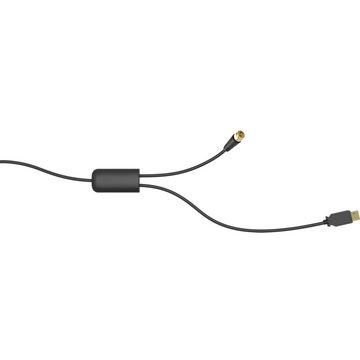 Oehlbach »Scope Audio Zimmerantenne für DAB+ Radioempfang – aktive Innenantenne mit Verstärker, F-Stecker und USB-Strom – schwarz« Innenantenne (DAB)