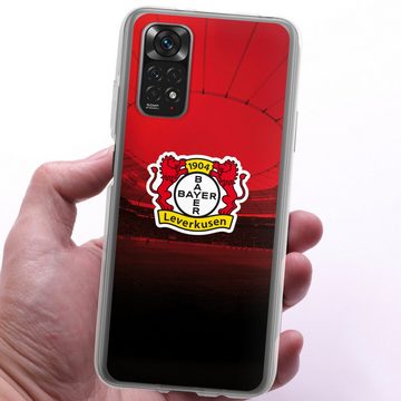 DeinDesign Handyhülle Bayer 04 Leverkusen Fußball Offizielles Lizenzprodukt, Xiaomi Redmi Note 11 Silikon Hülle Bumper Case Handy Schutzhülle