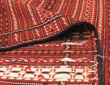 Wollteppich Kelim Fars Teppich handgewebt rot, morgenland, rechteckig, Höhe: 6 mm, Kurzflor